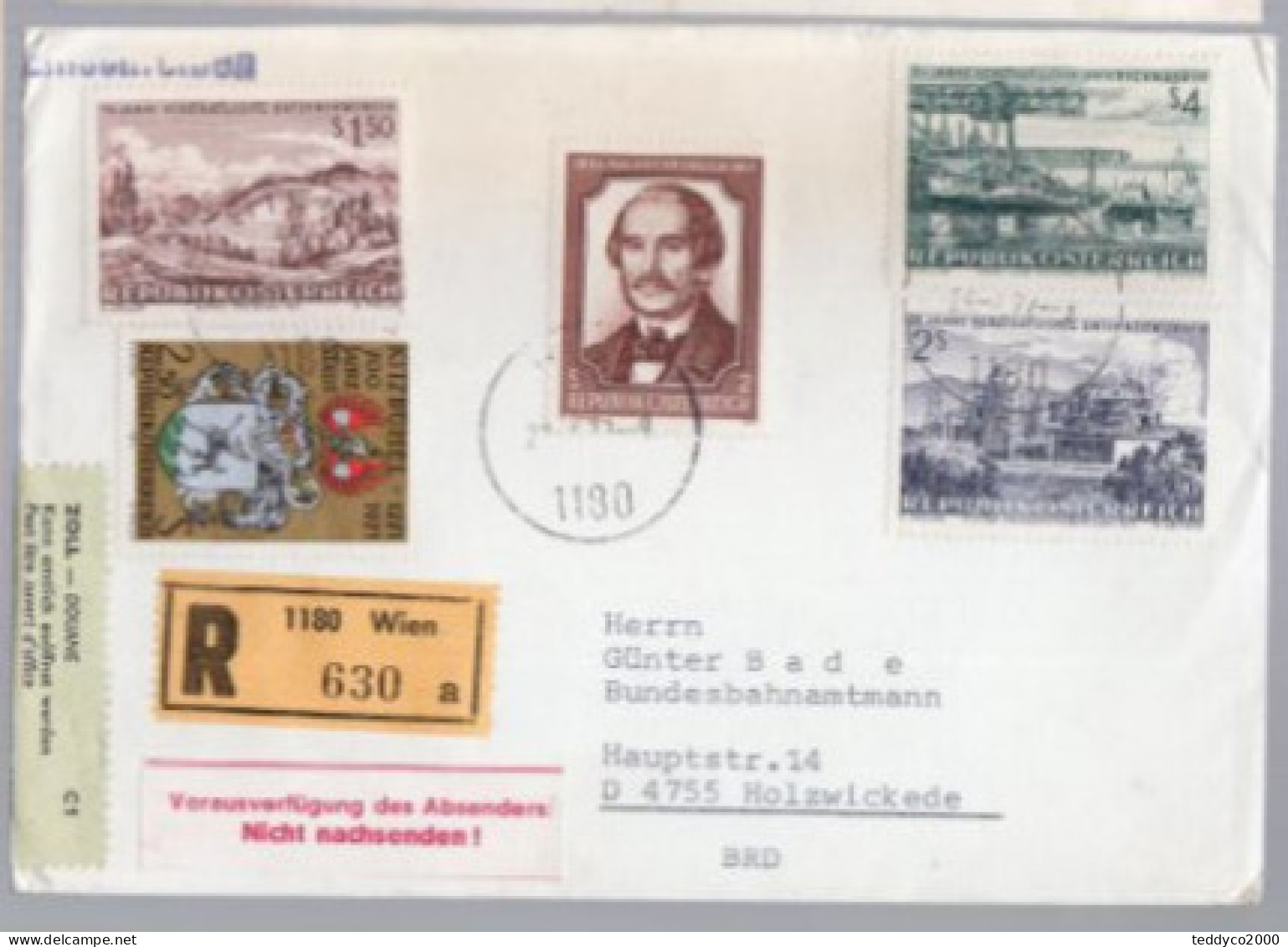 25 JAHRE VERSTAATLICHTE UNTERNEHMUNGEN R WIEN 1971 - Lettres & Documents