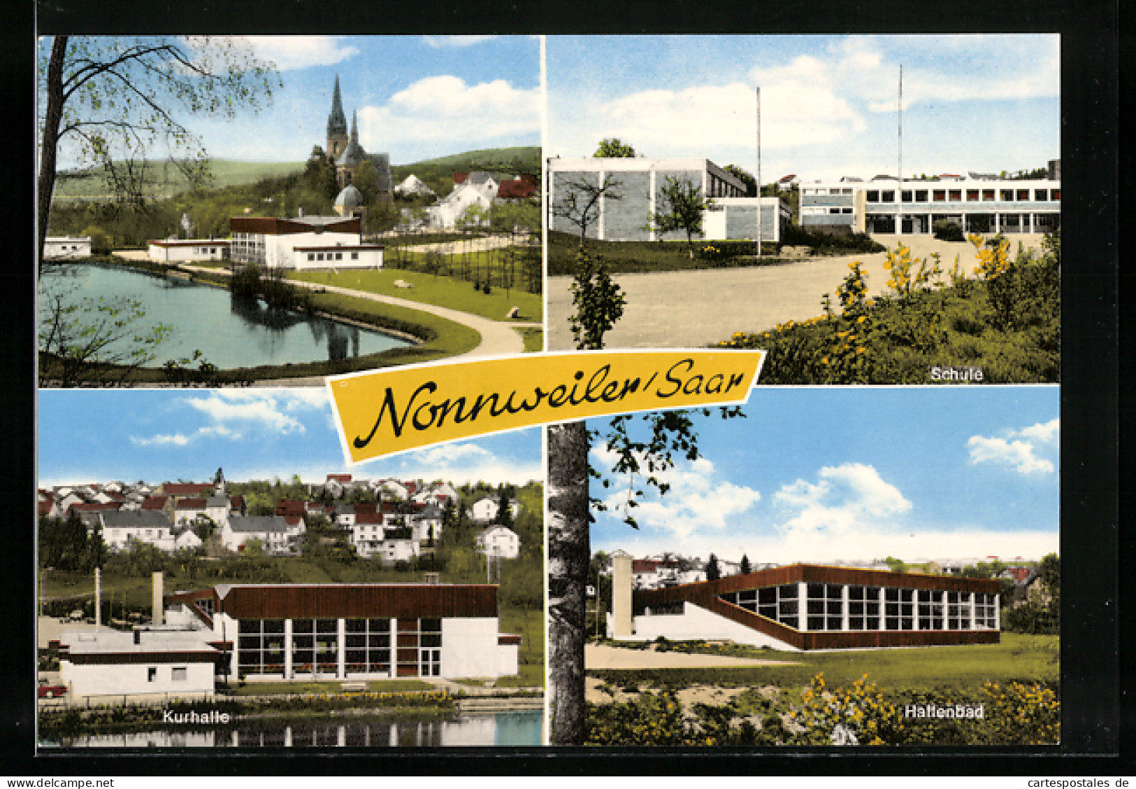 AK Nonnweiler, Hallenbad, Kurhalle, Schule  - Nonnweiler