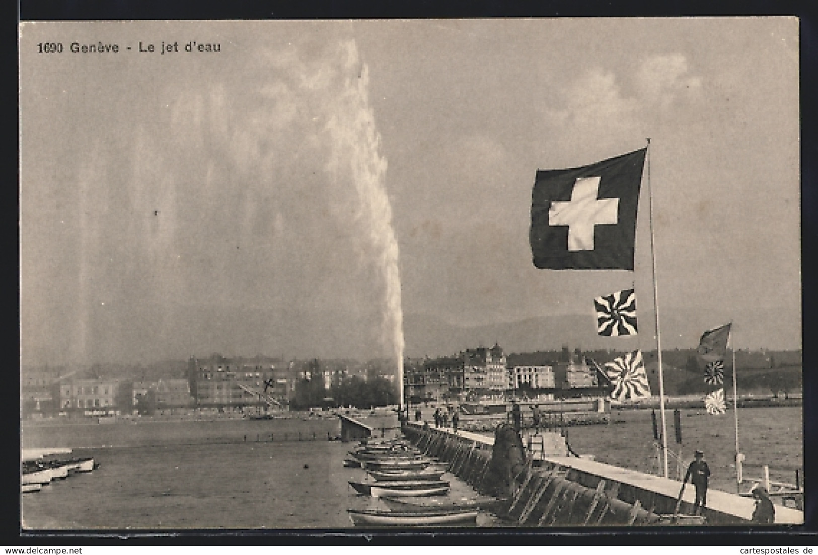 AK Genève, Le Jet D`eau  - Genève