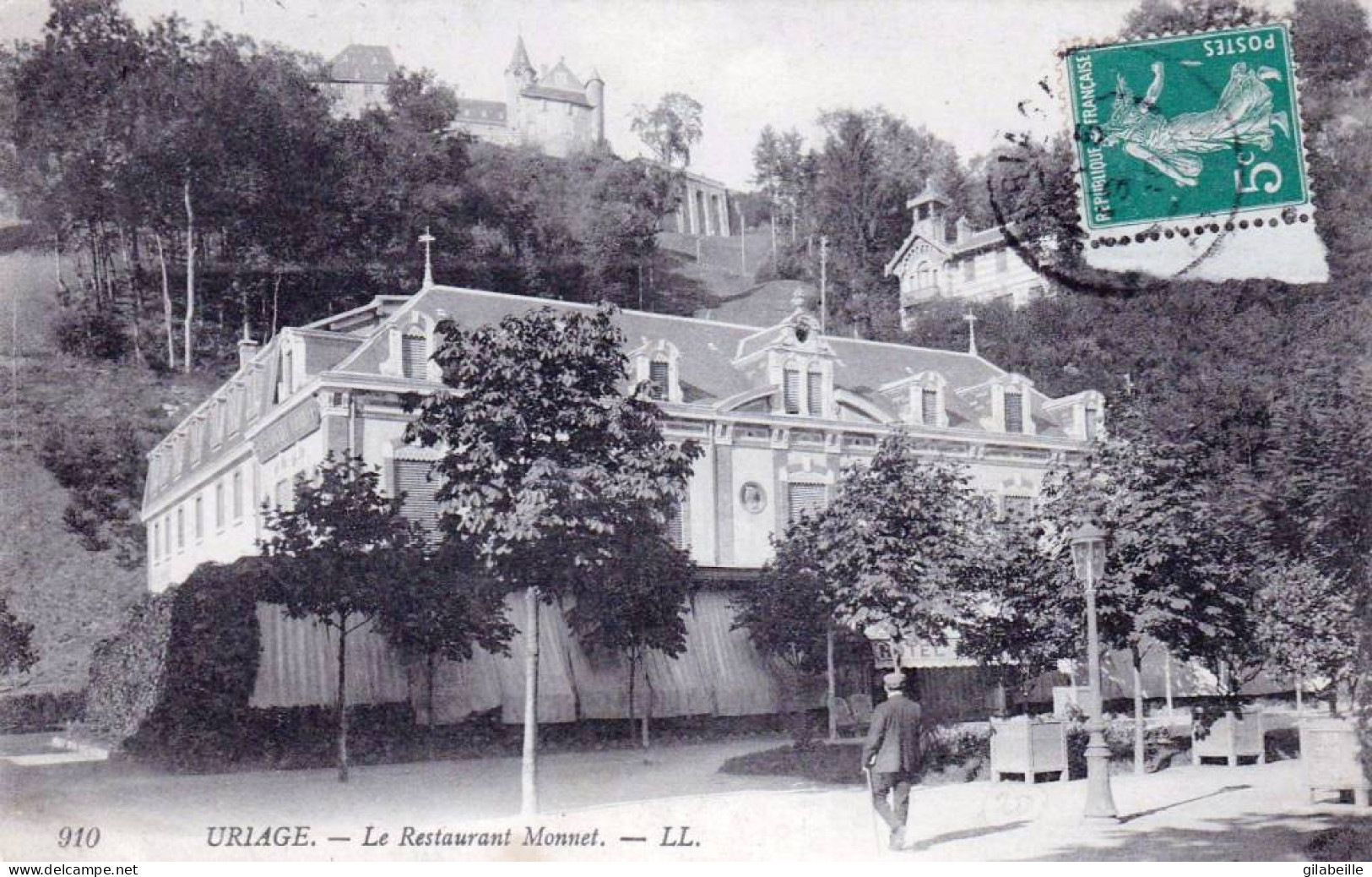 38 - Isere -  URIAGE Les BAINS - Le Restaurant Monnet - Uriage