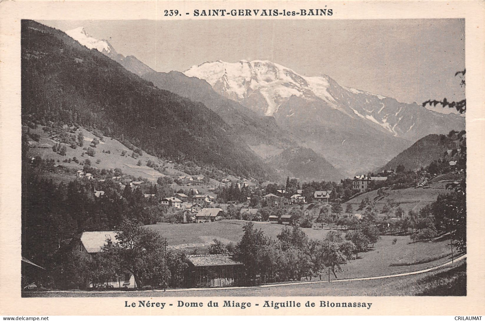 74-SAINT GERVAIS LES BAINS-N°T5049-B/0359 - Saint-Gervais-les-Bains