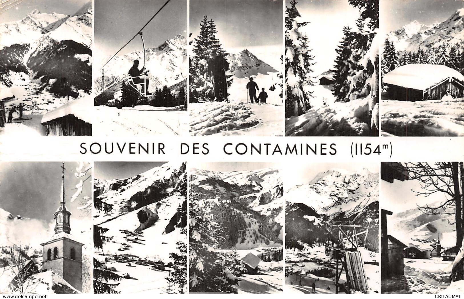 74-LES CONTAMINES-N°T5049-A/0165 - Les Contamines-Montjoie