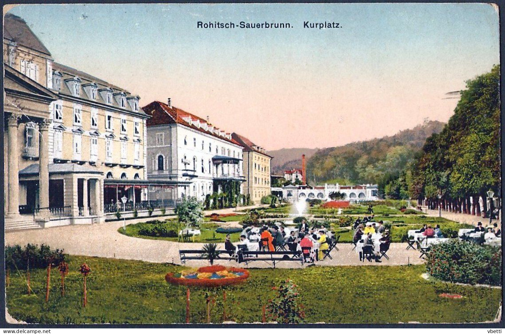 Slovenia: Rohitsch Sauerbrunn (Rogaška Slatina), Kurplatz  1913 - Slovénie