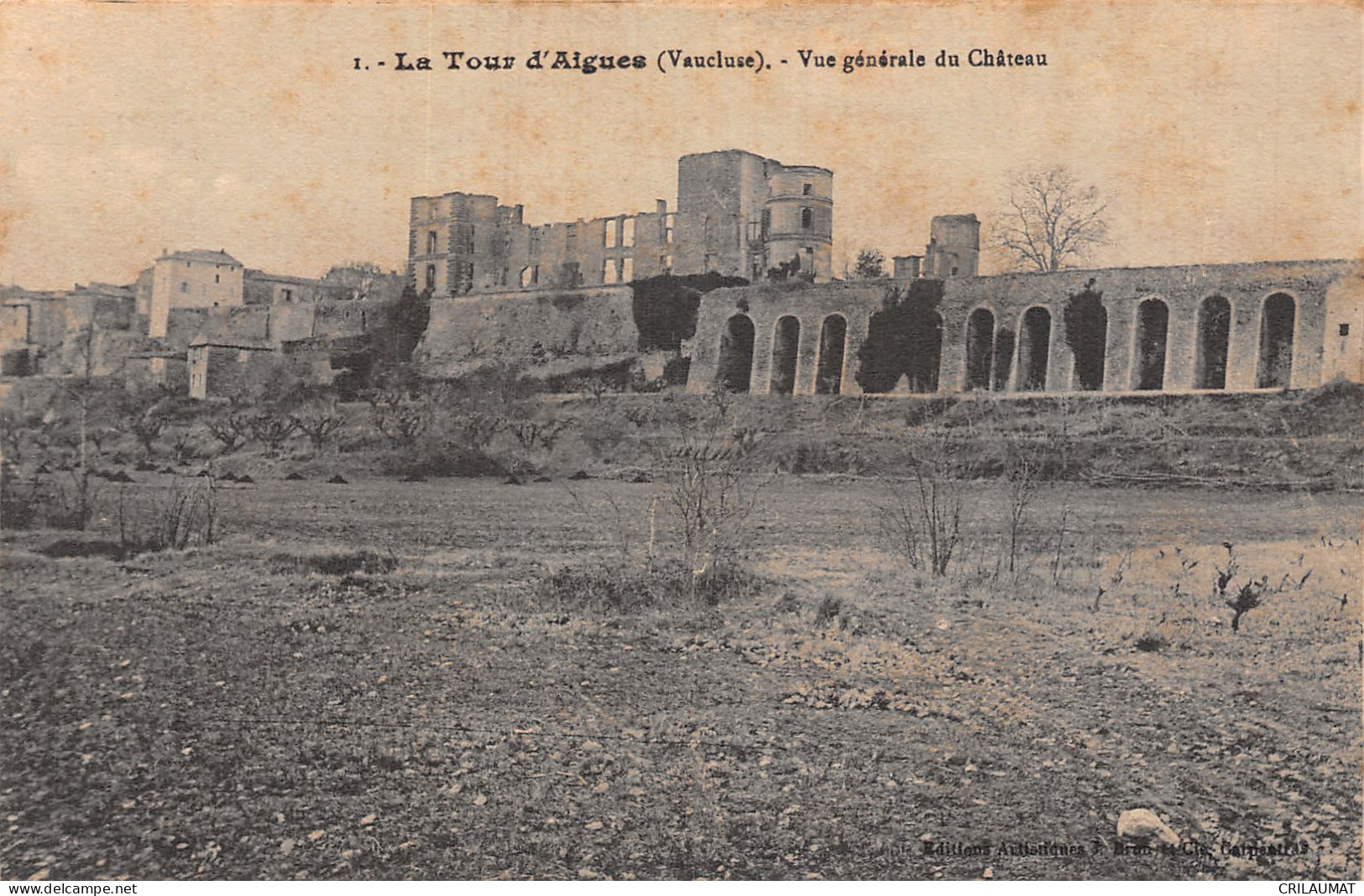 84-LA TOUR D AIGUES-N°T5049-D/0255 - La Tour D'Aigues