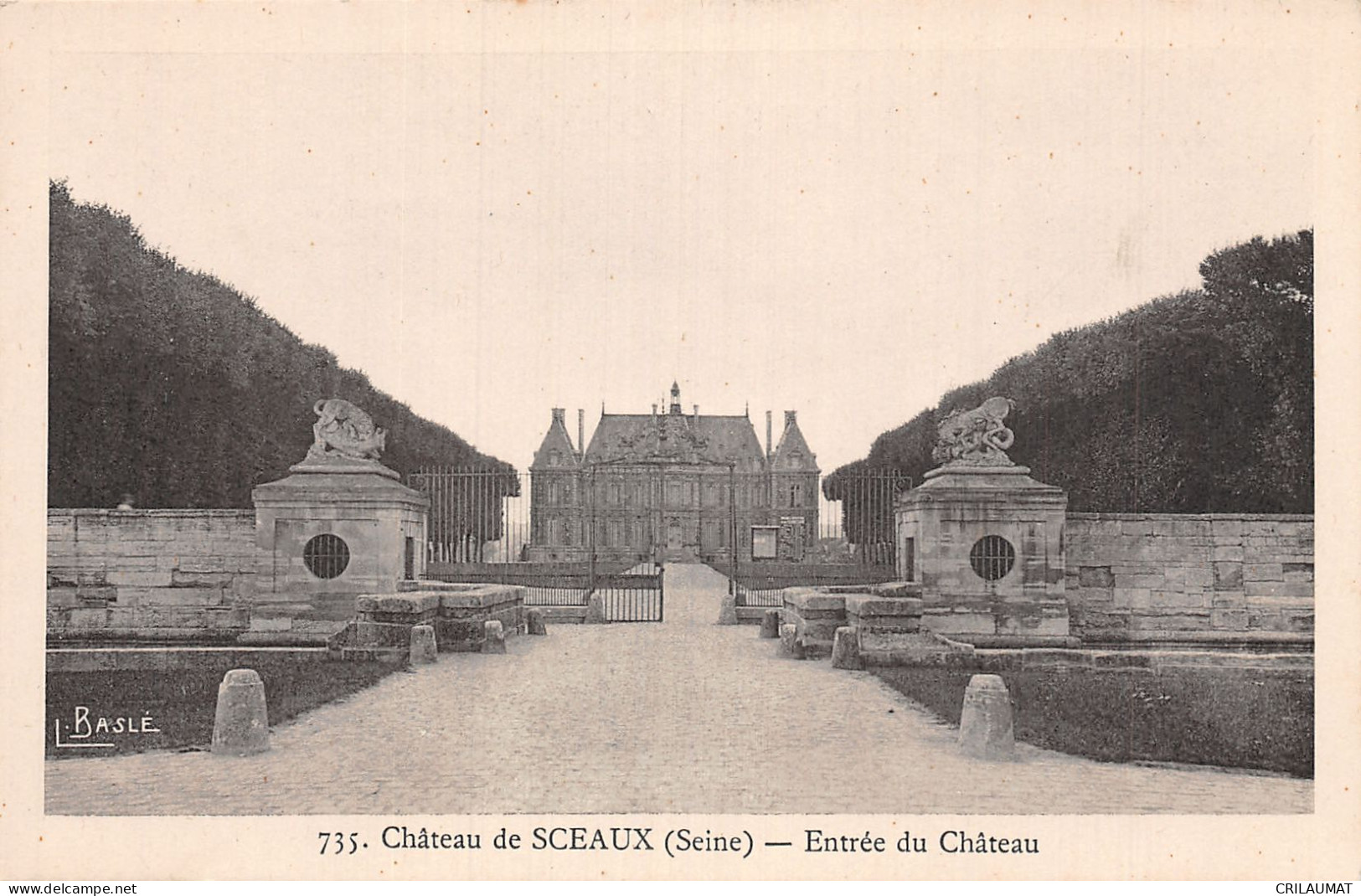 92-SCEAUX LE CHATEAU-N°T5050-B/0395 - Sceaux