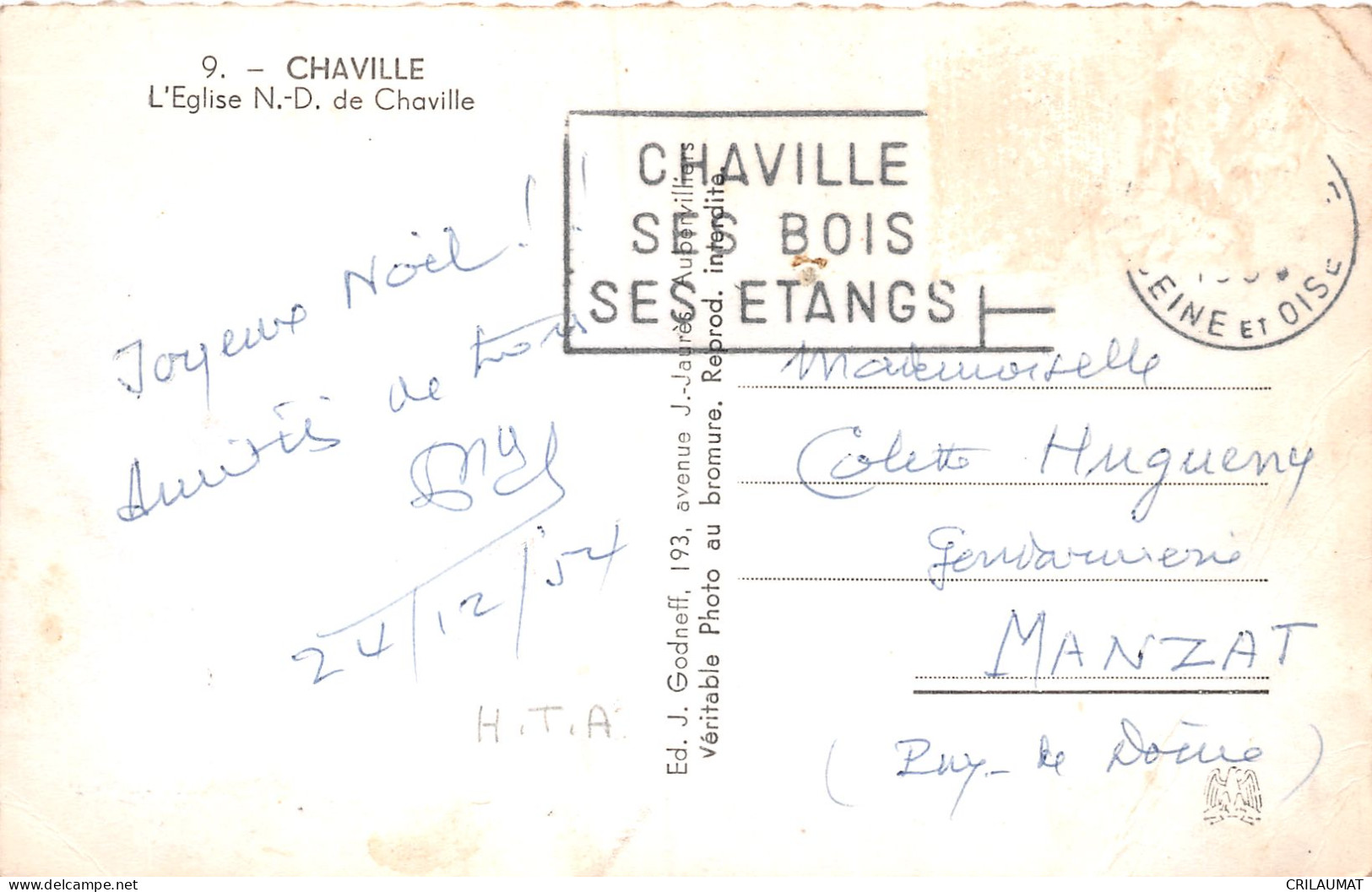 92-CHAVILLE-N°T5050-B/0091 - Chaville