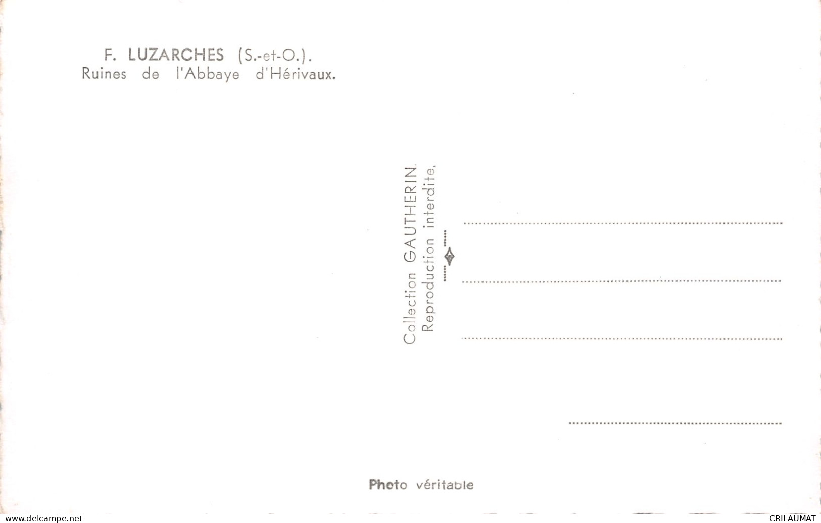 95-LUZARCHES-N°T5050-B/0103 - Luzarches