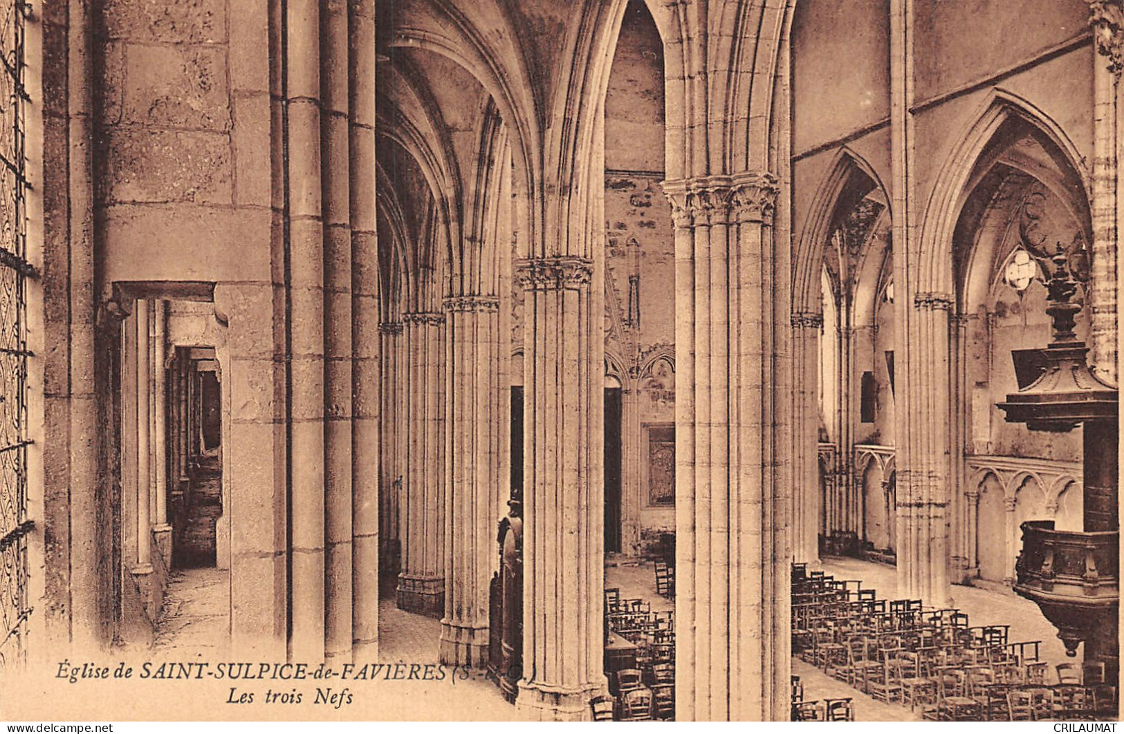 91-SAINT SULPICE DE FAVIERES-N°T5050-A/0185 - Saint Sulpice De Favieres