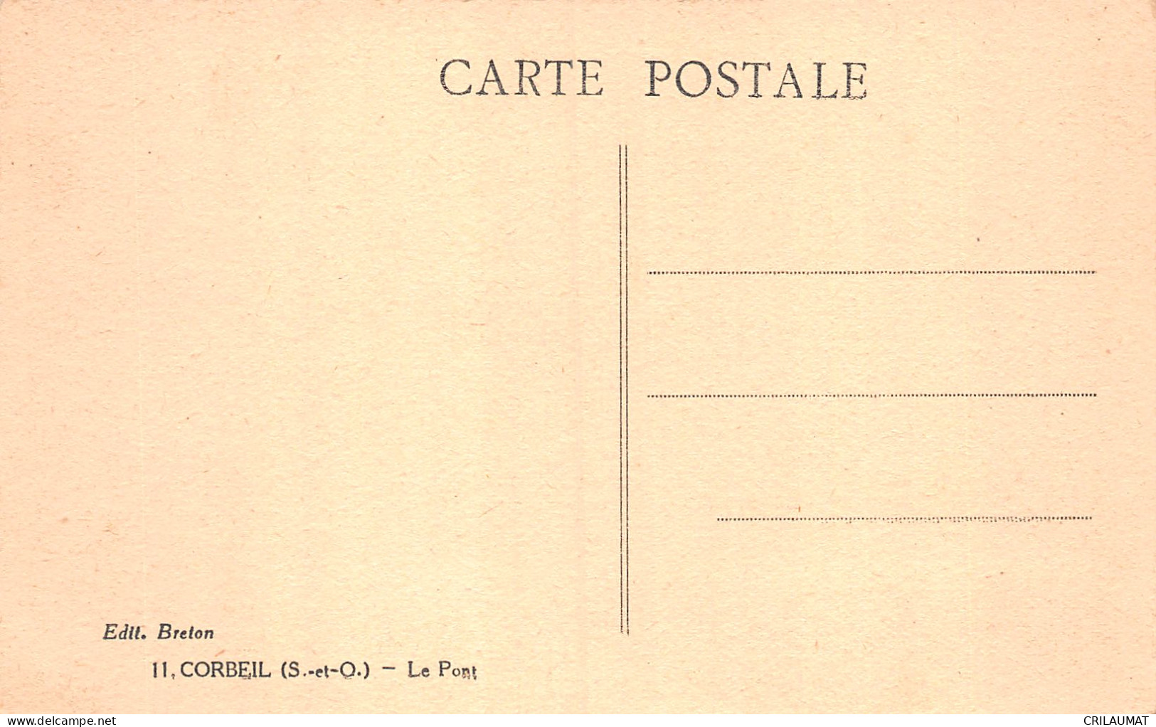 91-CORBEIL-N°T5050-A/0155 - Corbeil Essonnes