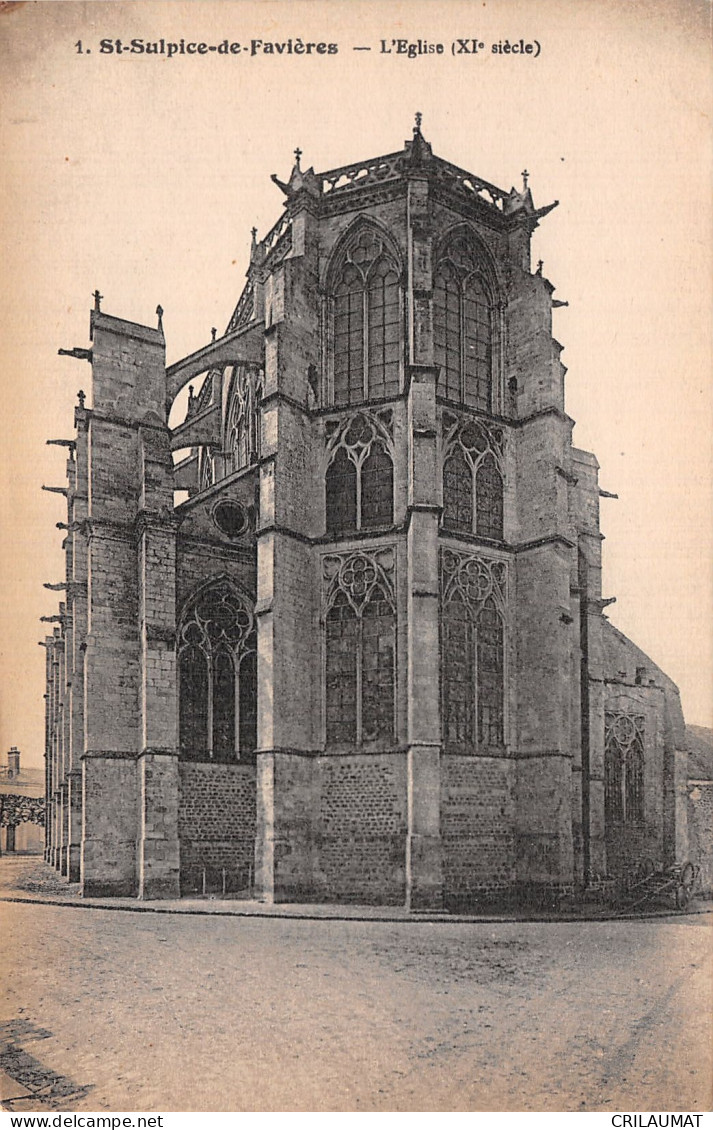 91-SAINT SULPICE DE FAVIERES-N°T5050-A/0033 - Saint Sulpice De Favieres