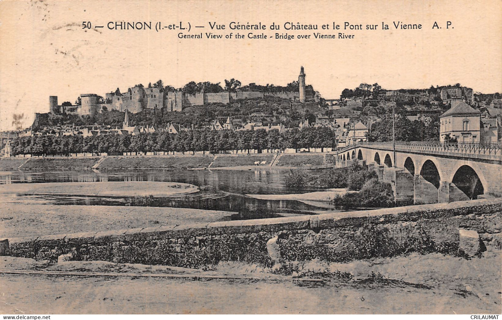 37-CHINON-N°T5049-H/0331 - Chinon