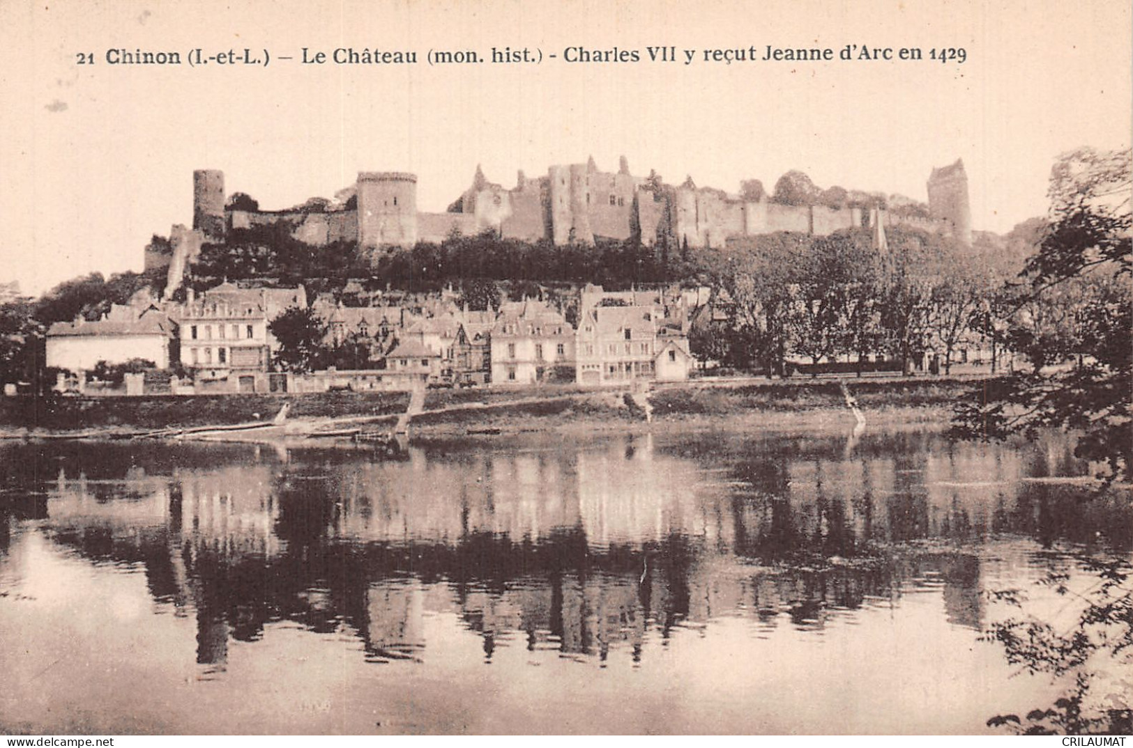 37-CHINON-N°T5049-H/0325 - Chinon