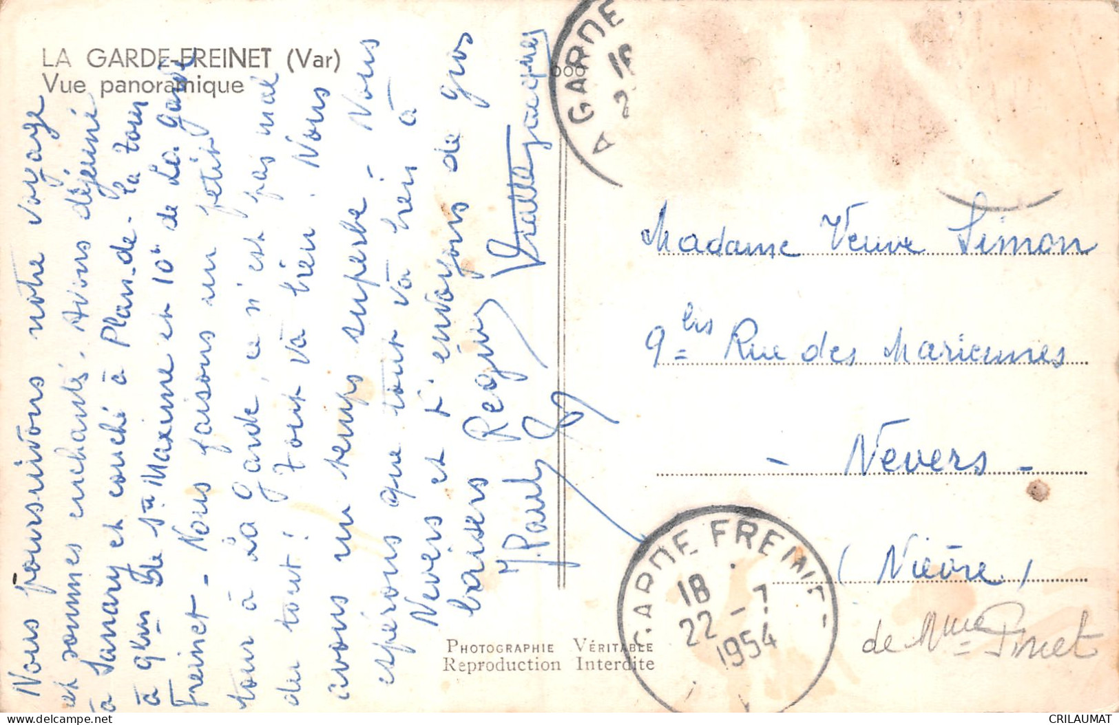 83-LA GARDE FREINET-N°T5050-D/0193 - La Garde Freinet