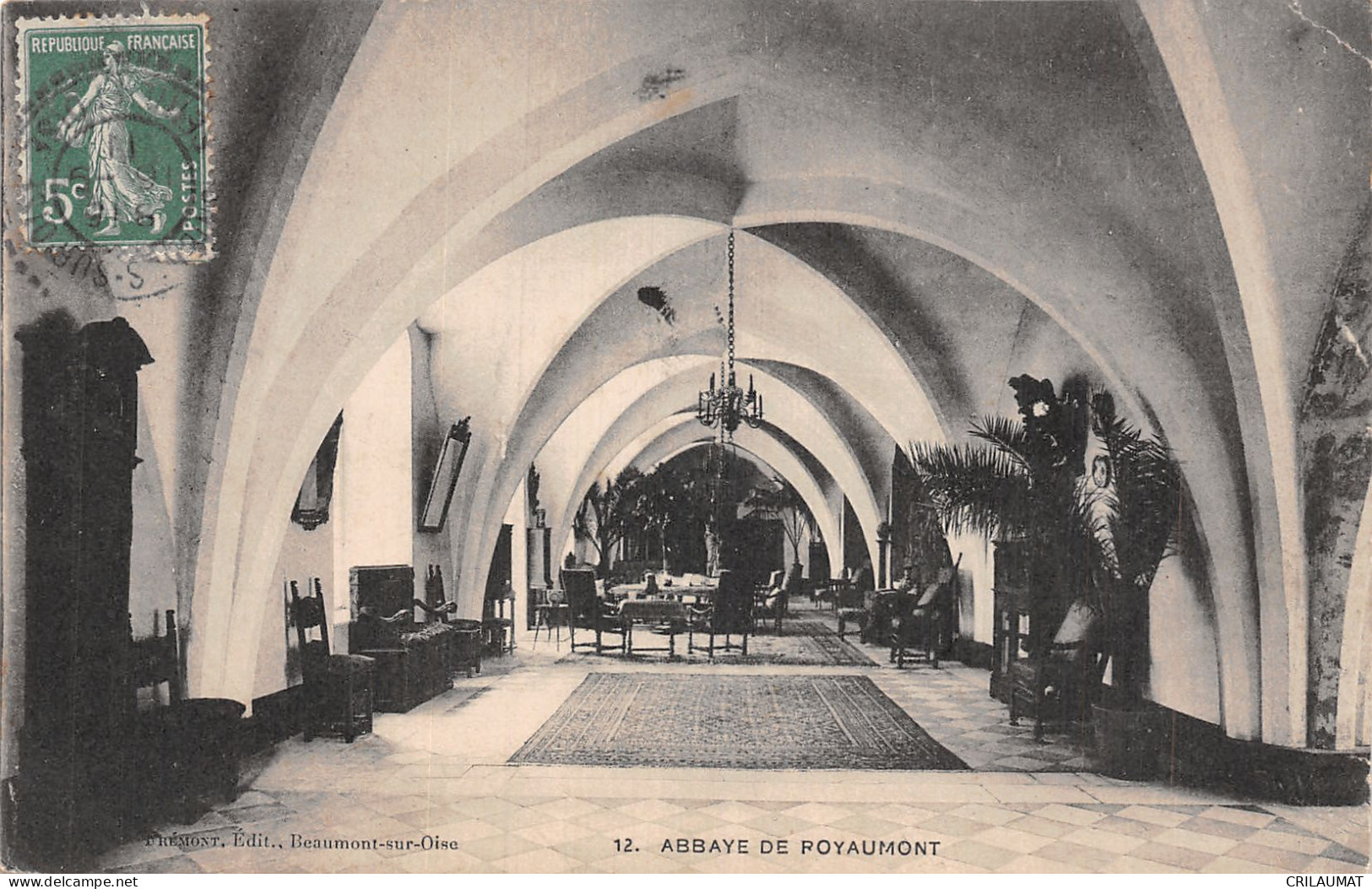 95-ROYAUMONT L ABBAYE-N°T5050-C/0389 - Asnières-sur-Oise