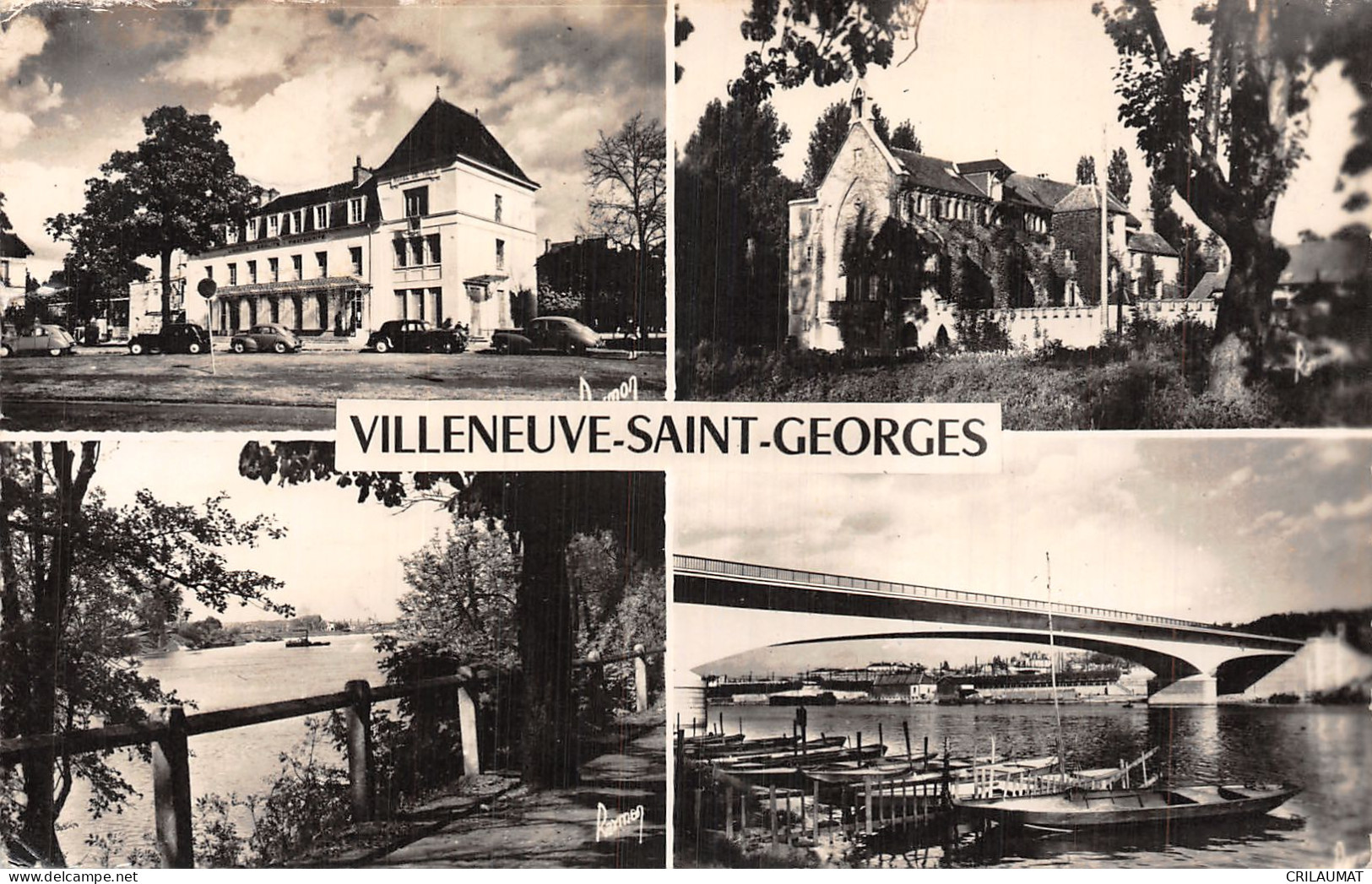 94-VILLENEUVE SAINT GEORGES-N°T5050-C/0237 - Villeneuve Saint Georges