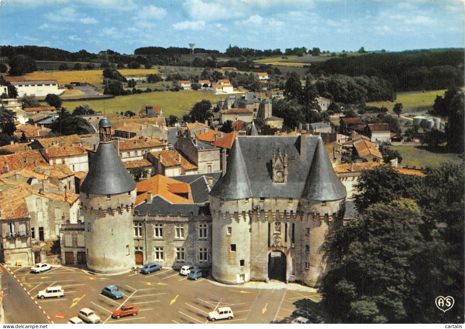 17-JONZAC LE CHATEAU-N°4241-D/0281 - Jonzac