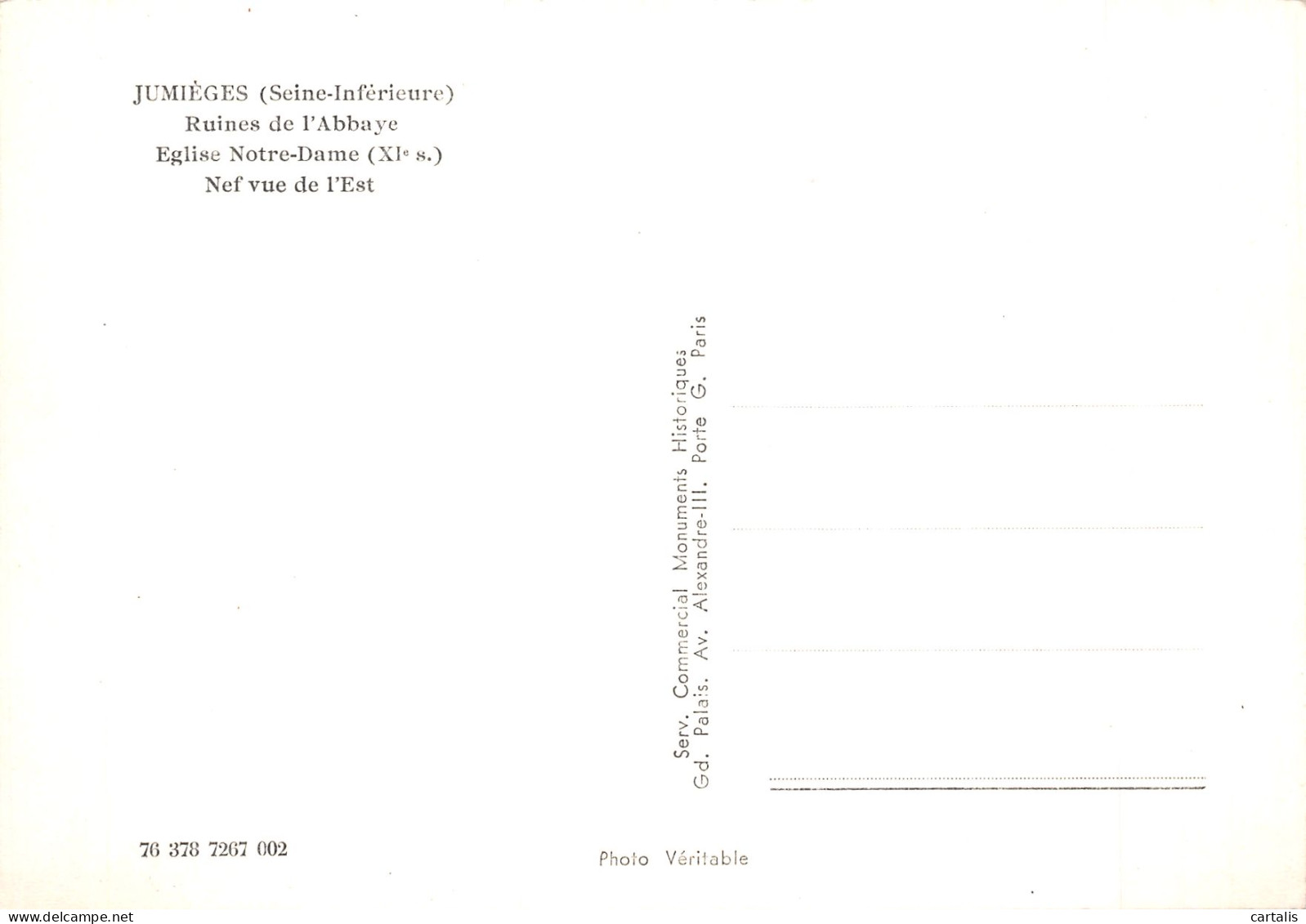 76-JUMIEGES-N°4241-C/0319 - Jumieges