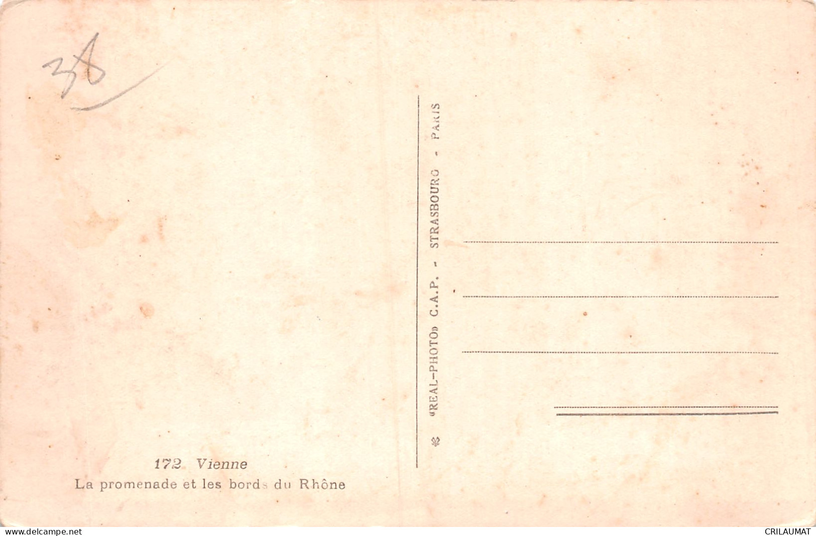 38-VIENNE SUR LE RHONE-N°T5051-D/0173 - Vienne