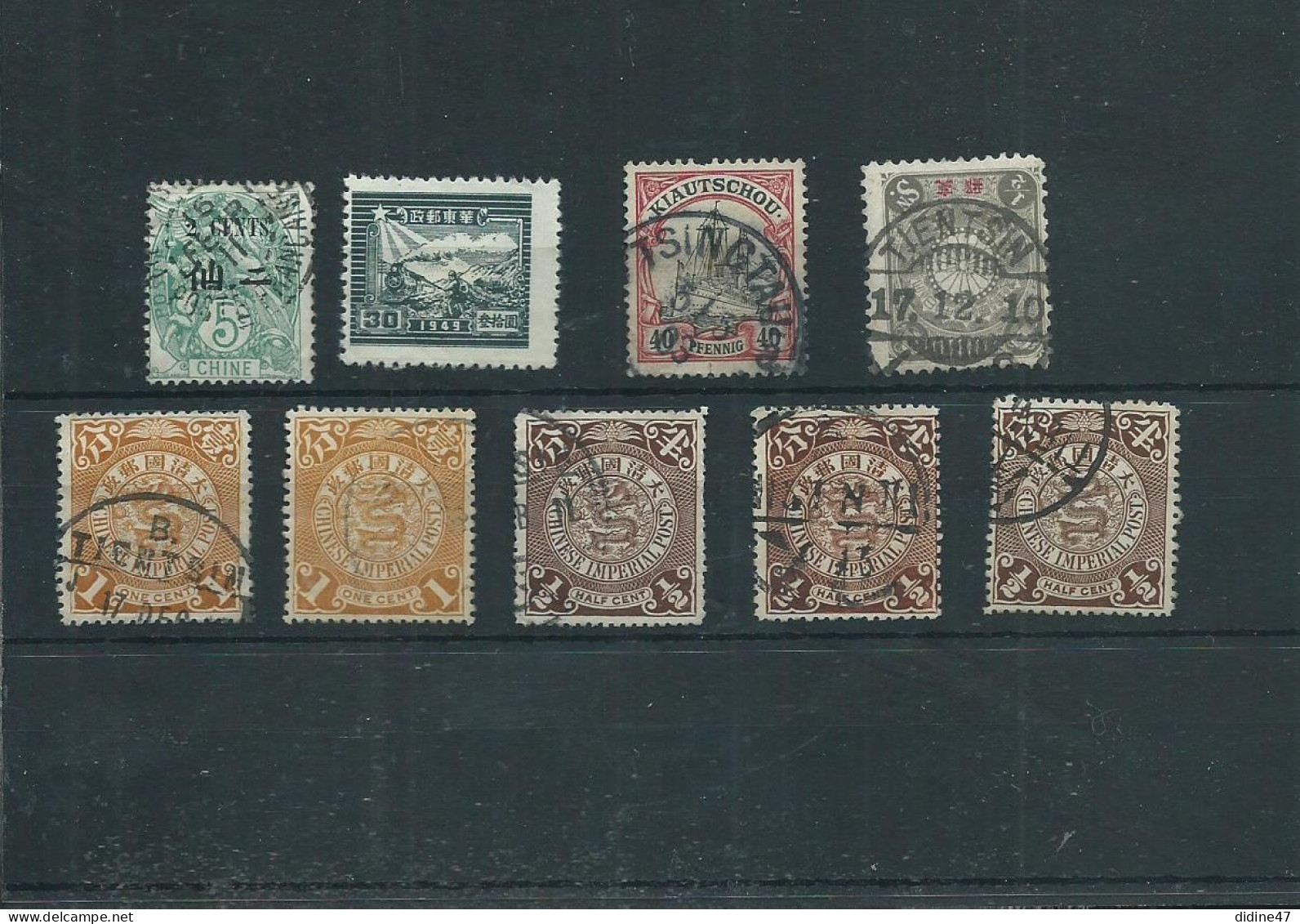 CHINE - Petit Lot De Timbres - Other & Unclassified