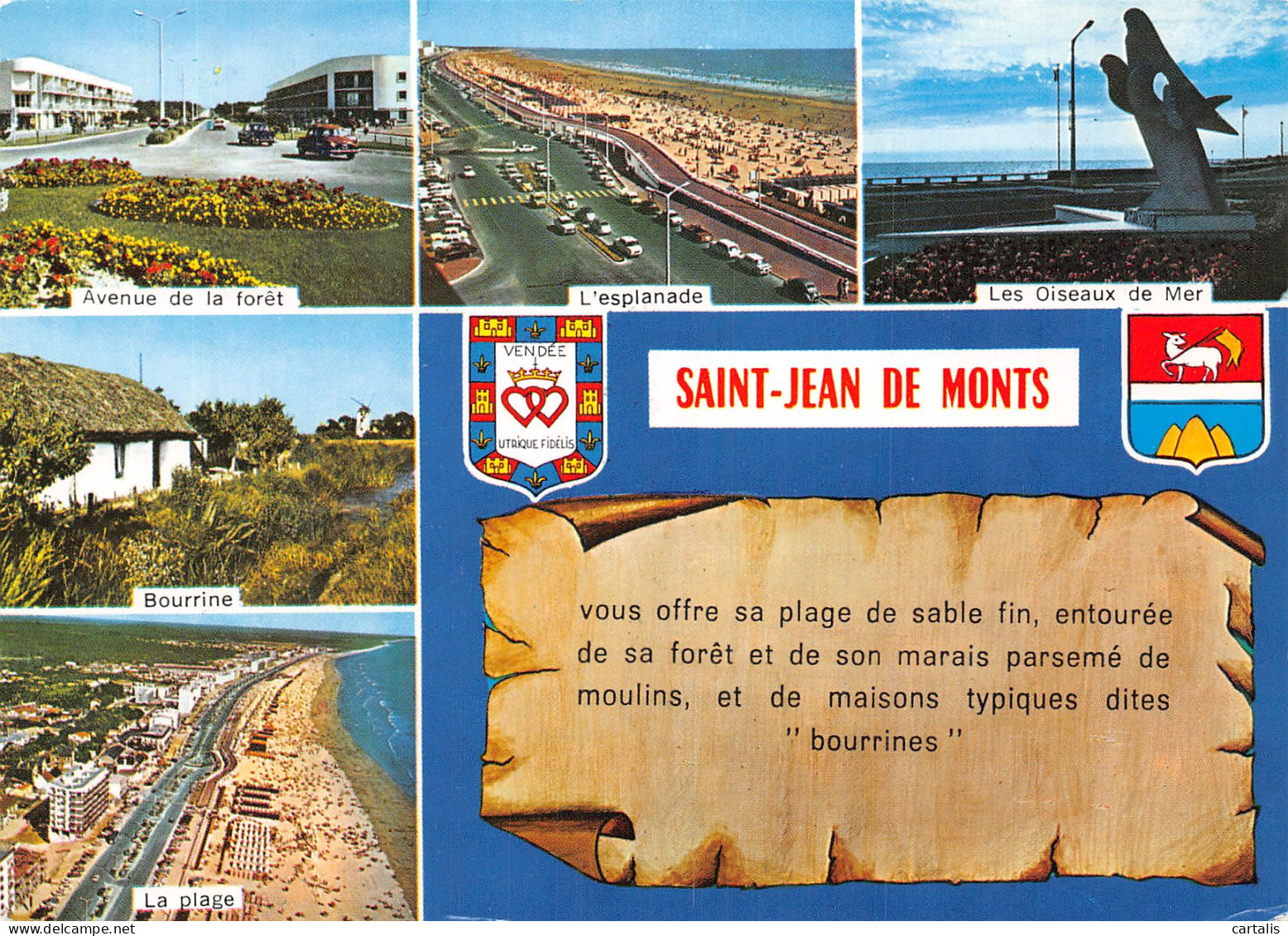 85-SAINT JEAN DE MONTS-N°4242-B/0385 - Saint Jean De Monts