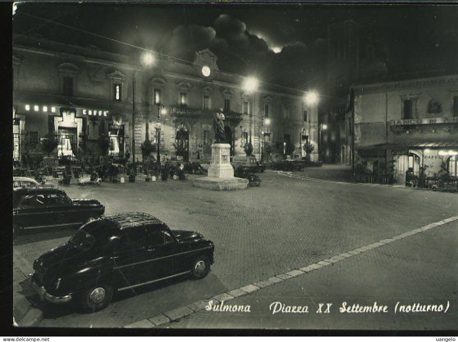 AB494 AVEZZANO - PIAZZA XX SETTEMBRE ( NOTTURNO ) - Avezzano