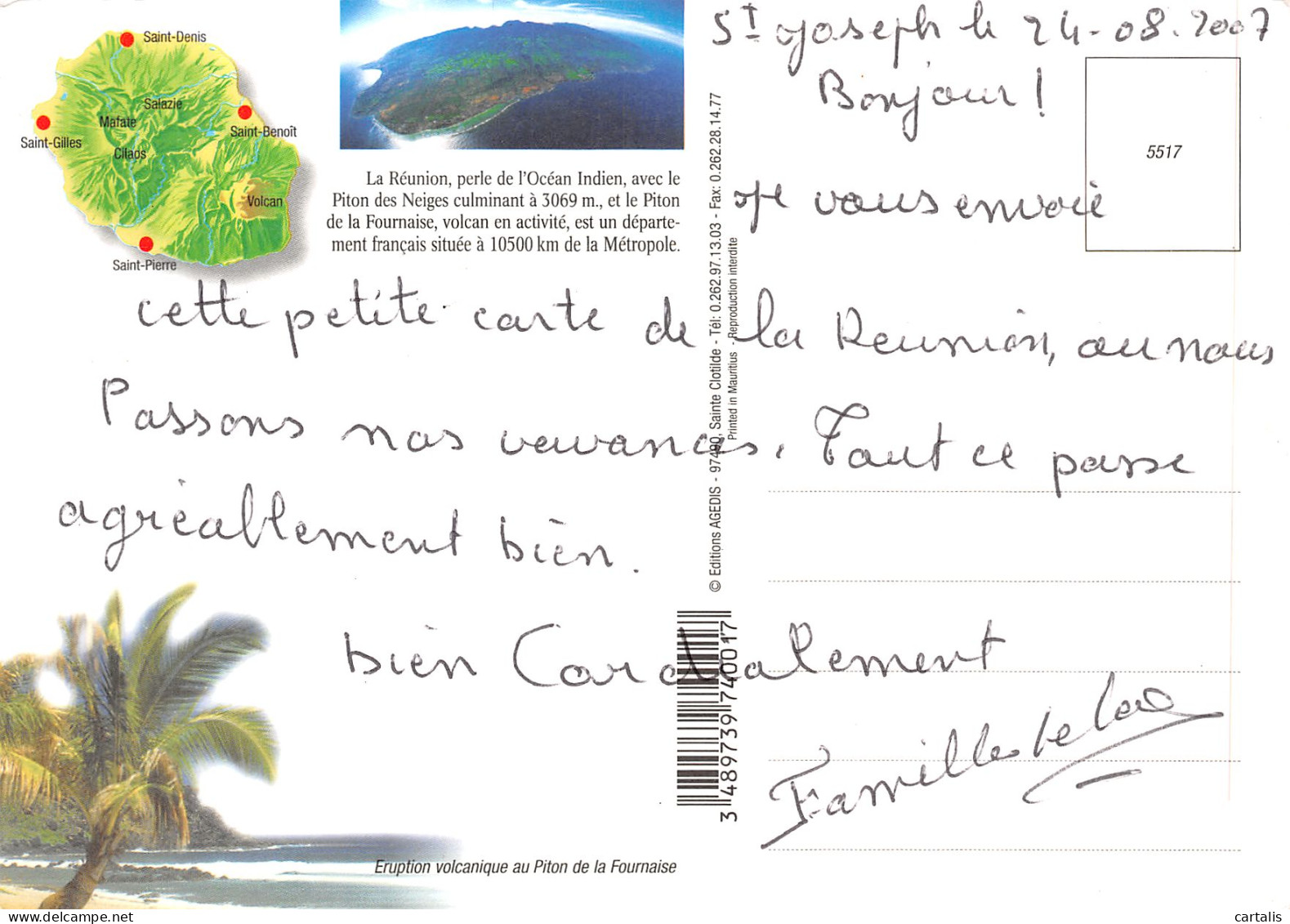 974-ILE DE LA REUNION-N°4242-B/0115 - Other & Unclassified