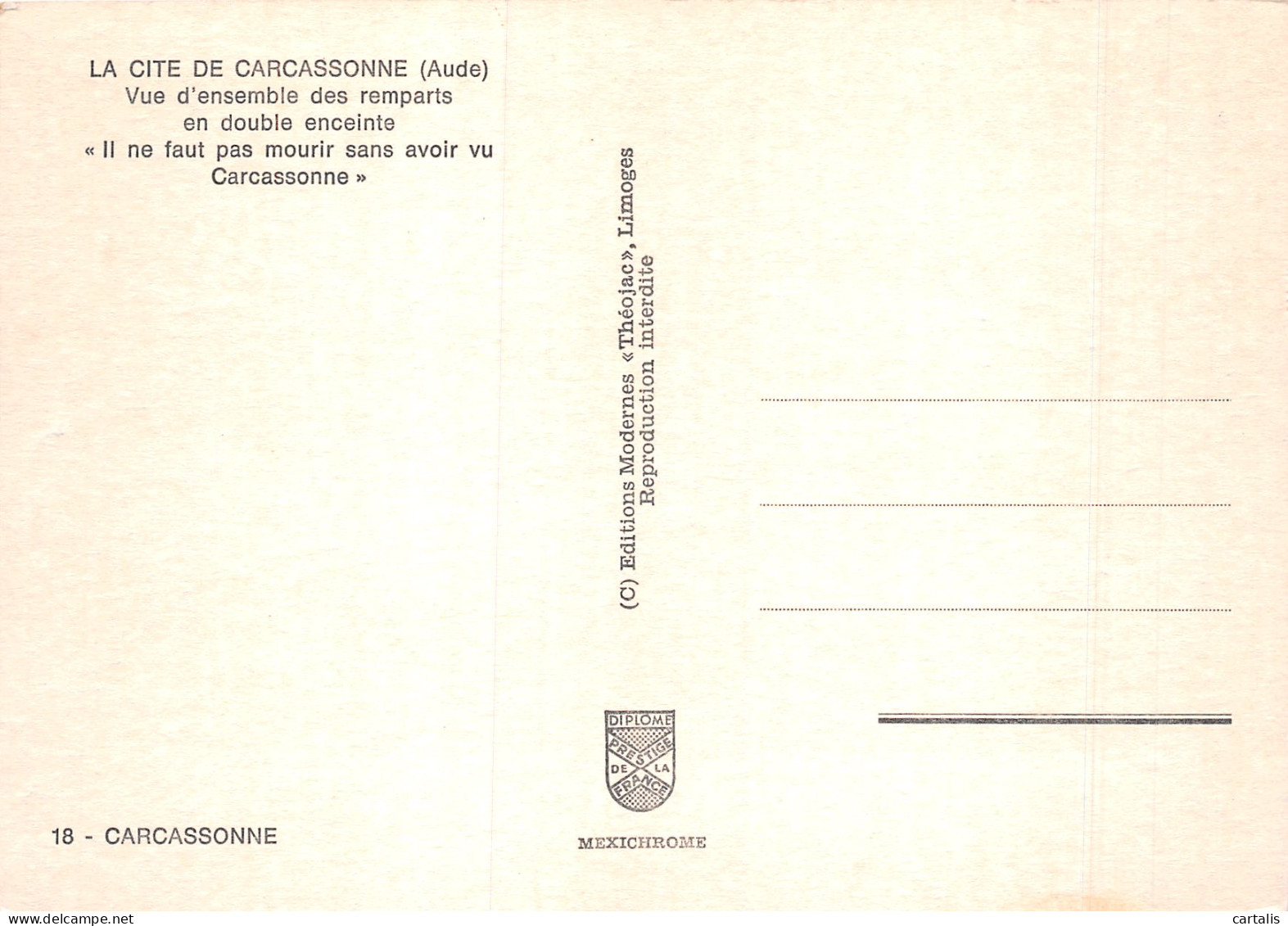 11-CARCASSONNE-N°4242-D/0029 - Carcassonne