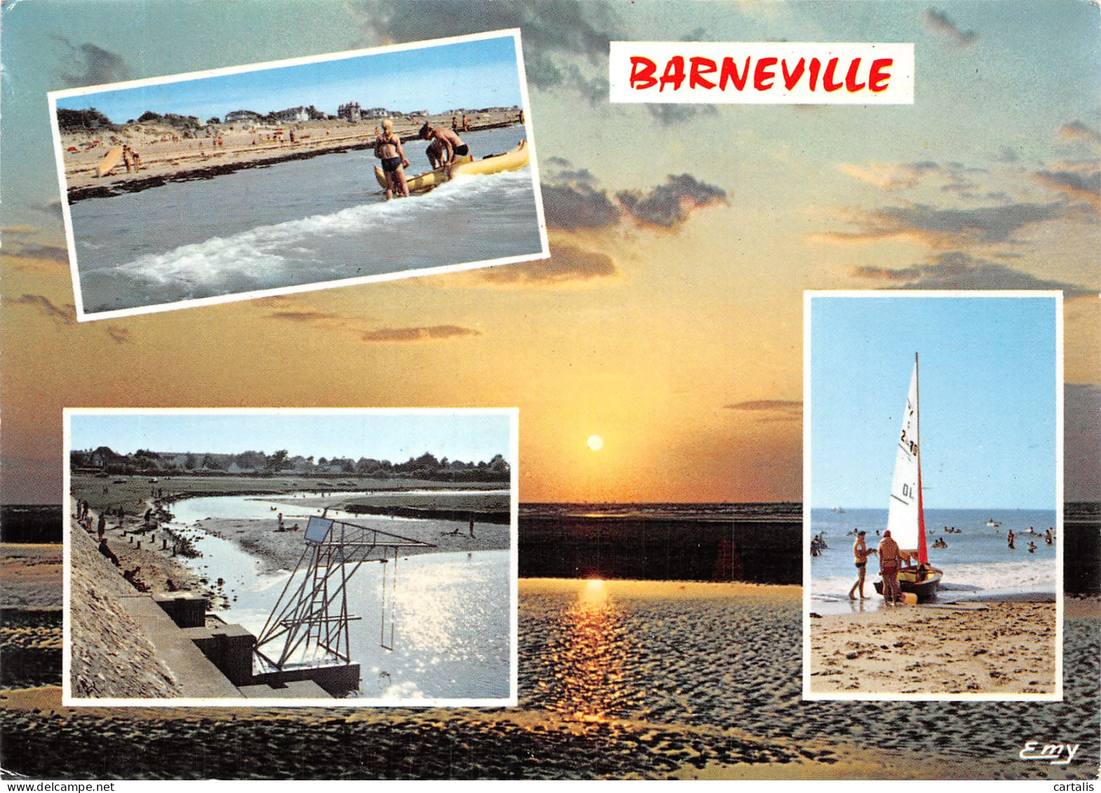 50-BARNEVILLE PLAGE-N°4242-C/0341 - Barneville