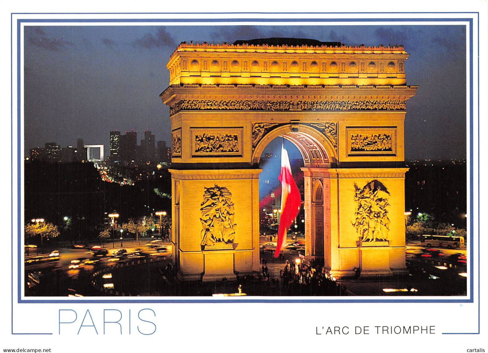 75-PARIS ARC DE TRIOMPHE-N°4242-C/0331 - Arc De Triomphe