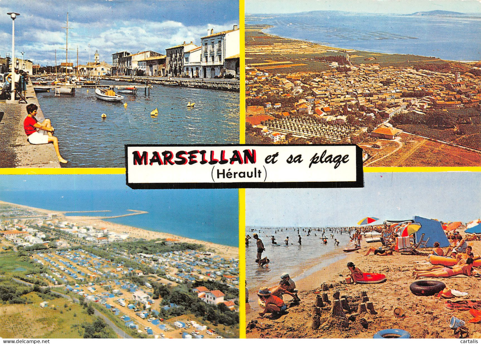 34-MARSEILLAN PLAGE-N°4242-C/0293 - Marseillan