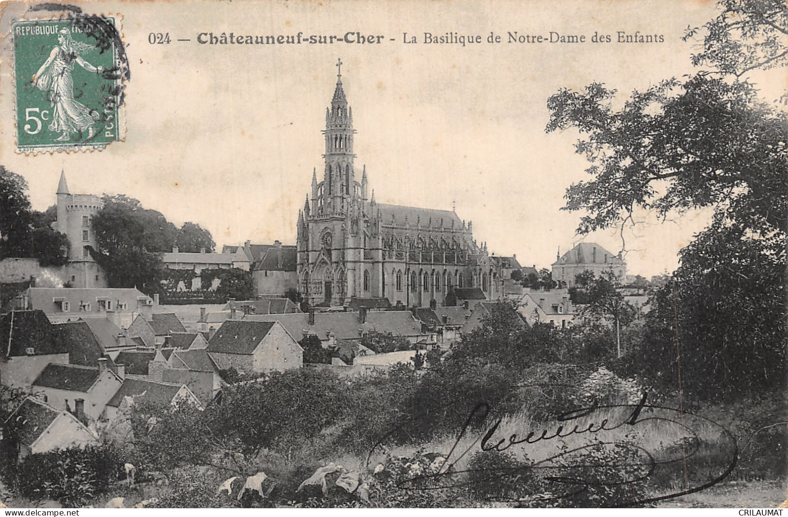 18-CHATEAUNEUF SUR CHER-N°T5052-B/0279 - Chateauneuf Sur Cher