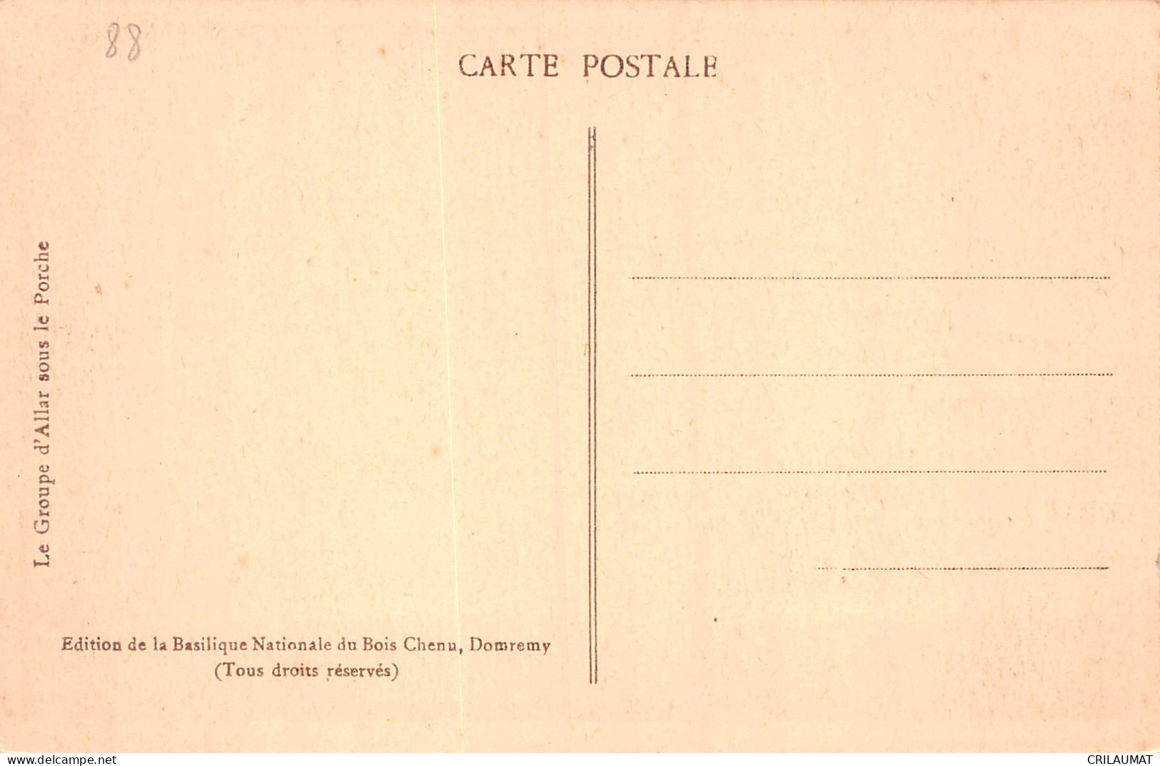 88-DOMREMY-N°T5051-H/0177 - Domremy La Pucelle