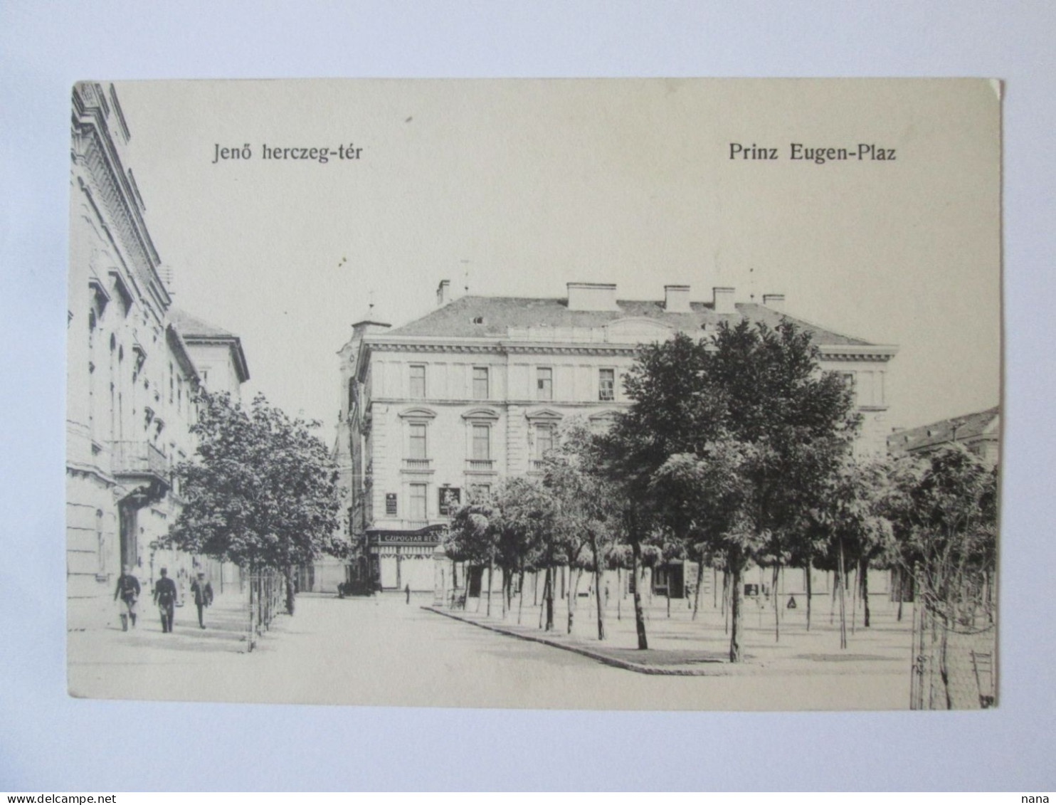 Romania-Timișoara:Place Prince Eugen Exemple De C.post.1908/Prince Eugen Square Sample Postcard 1909 - Roumanie