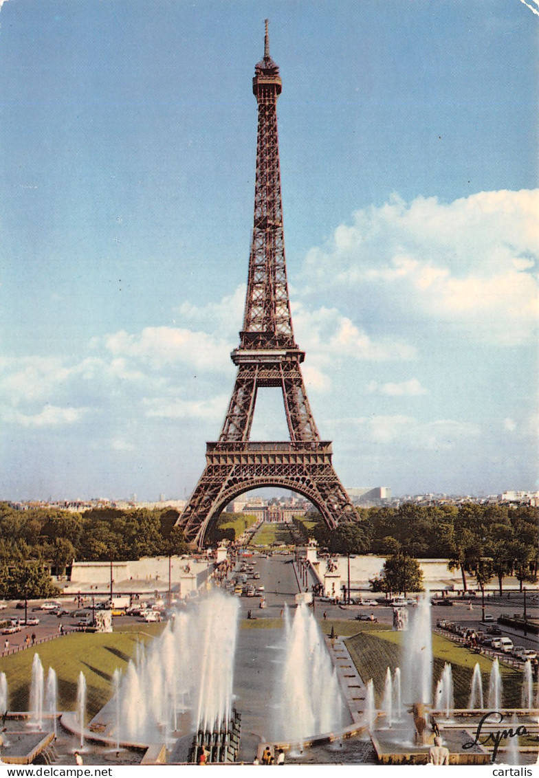 75-PARIS LA TOUR EIFFEL-N°4243-C/0027 - Tour Eiffel