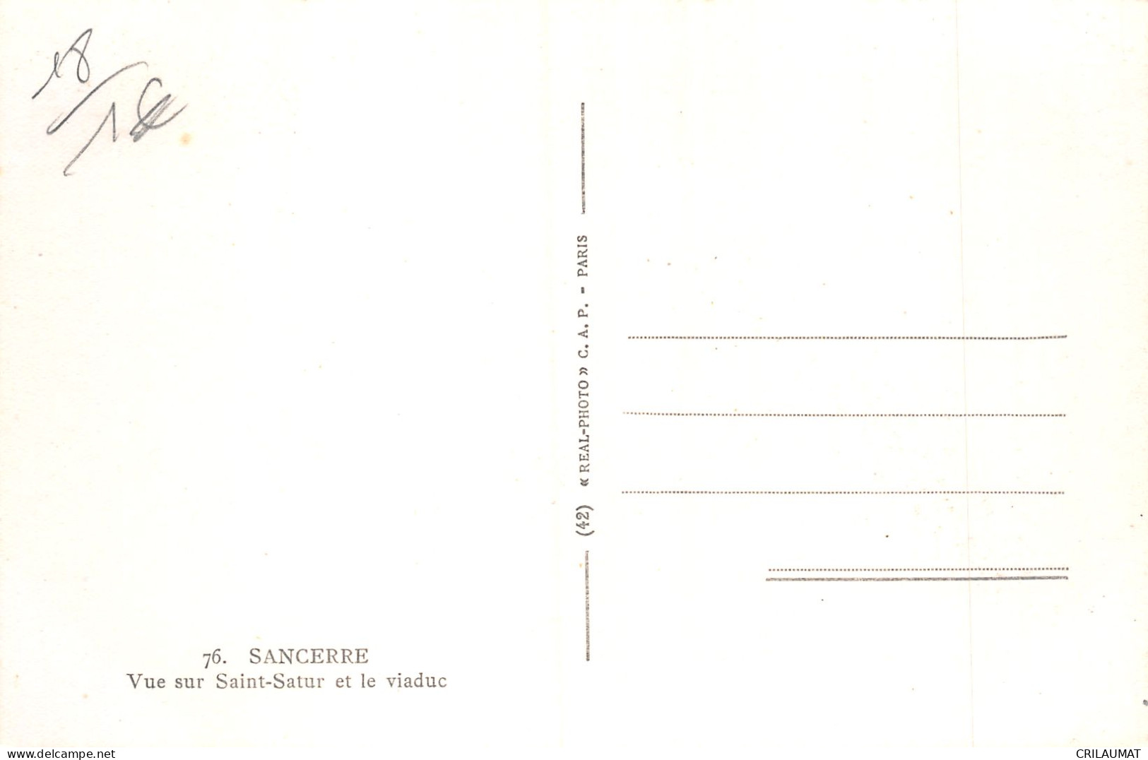 18-SANCERRE-N°T5052-C/0091 - Sancerre