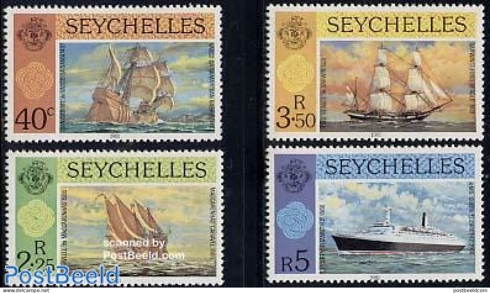 Seychelles 1981 Ships 4v, Mint NH, Transport - Ships And Boats - Ships