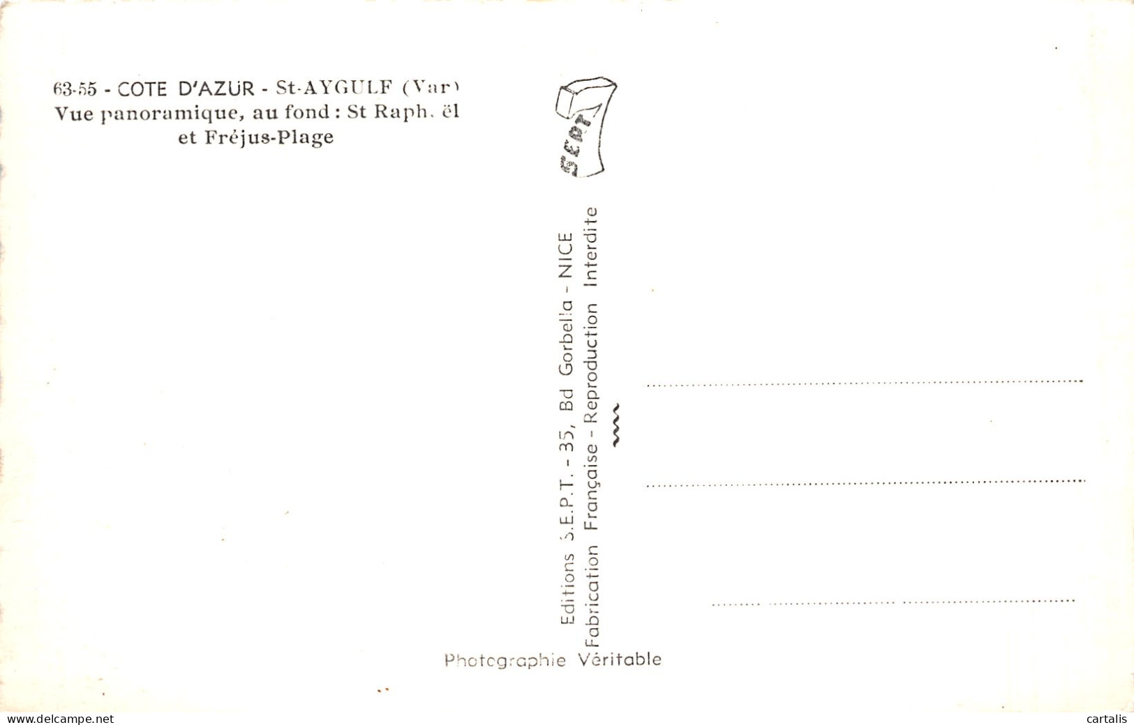 83-SAINT AYGULF-N°4243-E/0137 - Saint-Aygulf