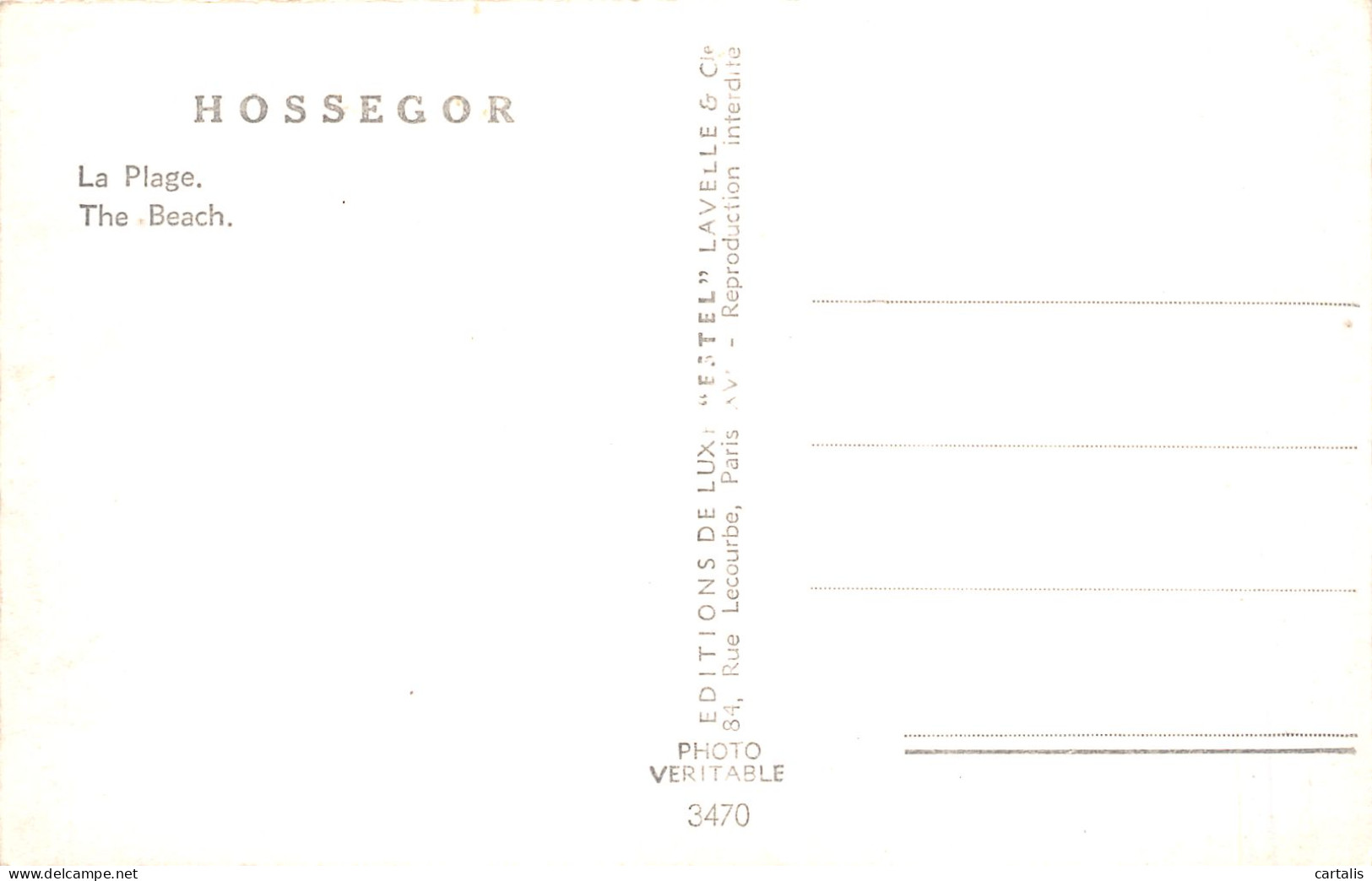 40-HOSSEGOR-N°4243-E/0141 - Hossegor