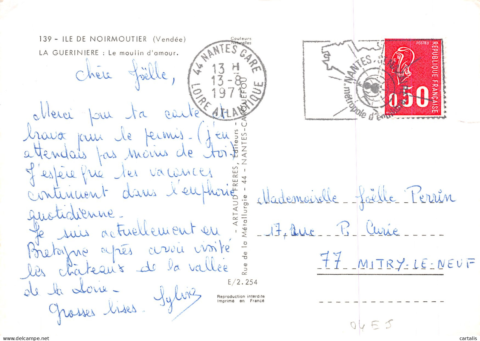 85-NOIRMOUTIER LA GUERINIERE-N°4243-D/0305 - Noirmoutier