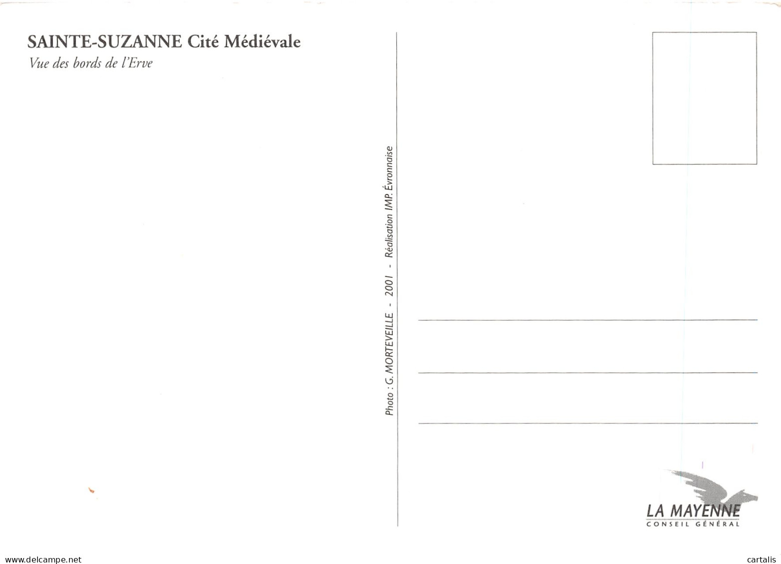 53-SAINTE SUZANNE-N°4243-D/0045 - Sainte Suzanne