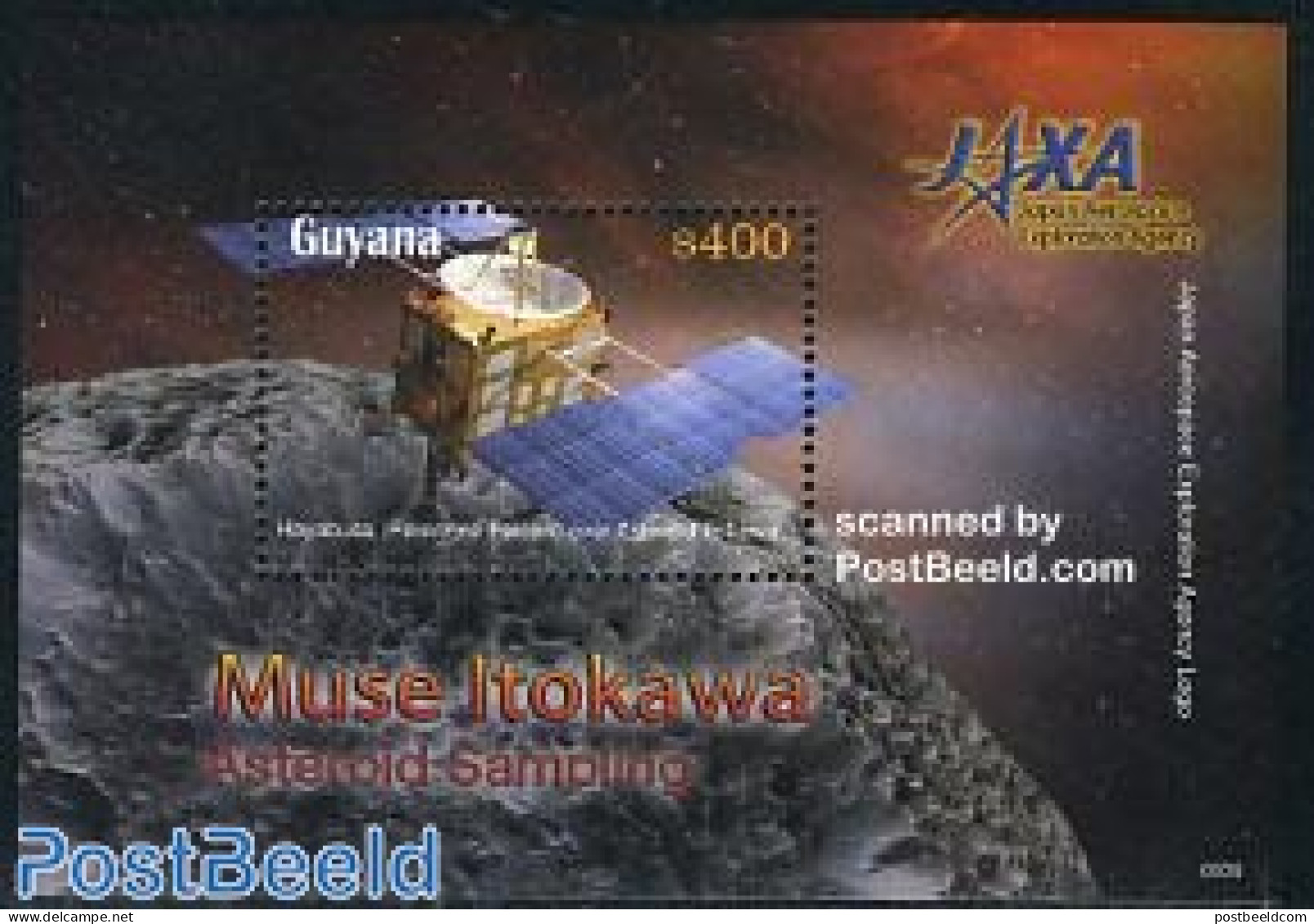 Guyana 2006 Space S/s, Muse Itokawa S/s, Mint NH, Transport - Space Exploration - Guyana (1966-...)