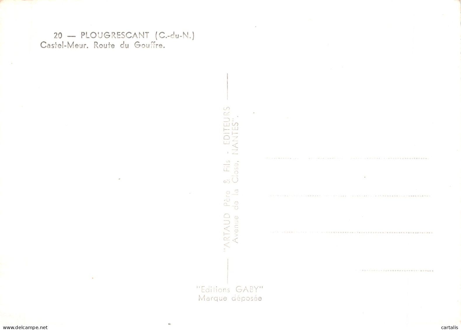 22-PLOUGRESCANT-N°4244-B/0205 - Plougrescant