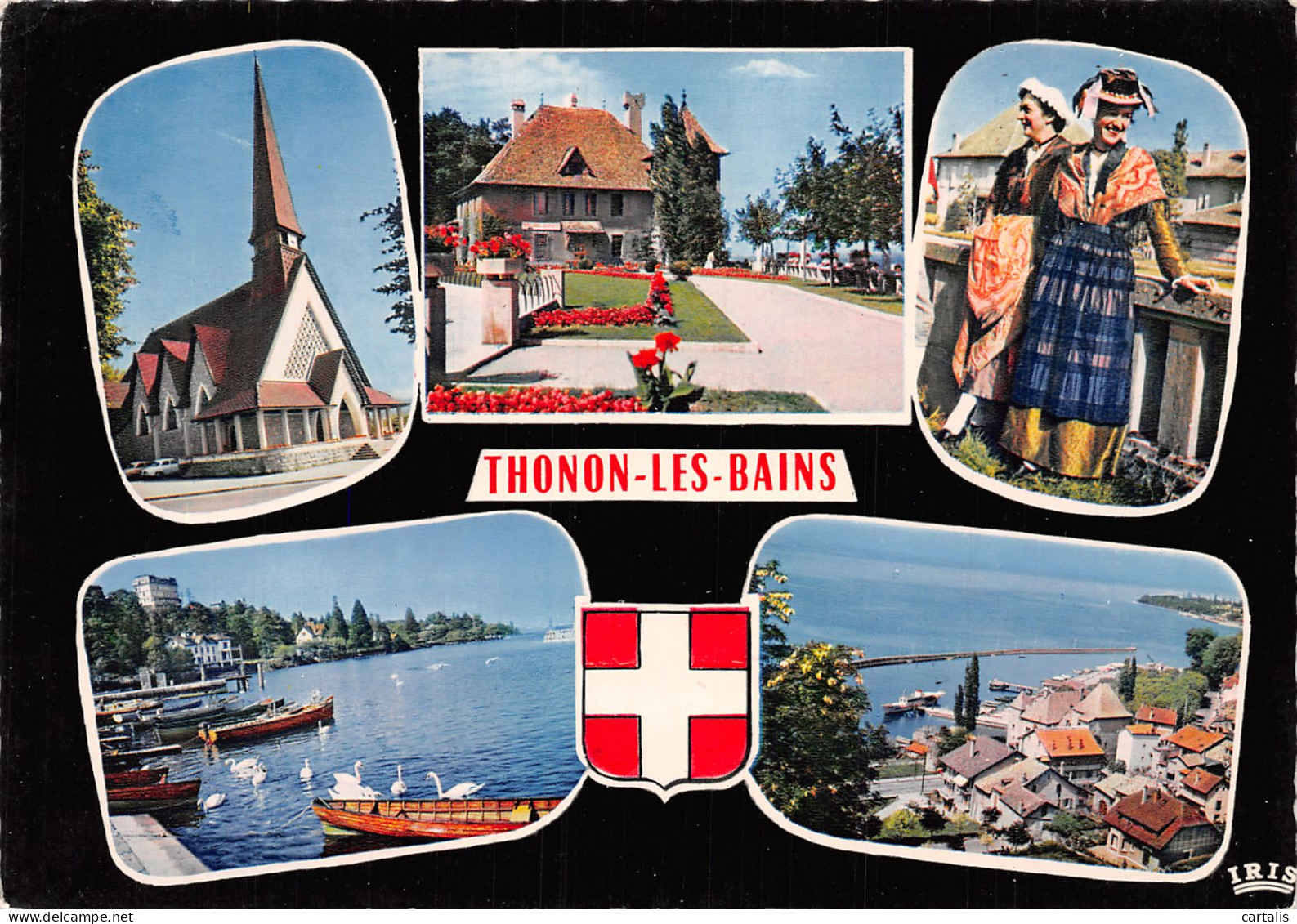 74-THONON LES BAINS-N°4244-B/0177 - Thonon-les-Bains