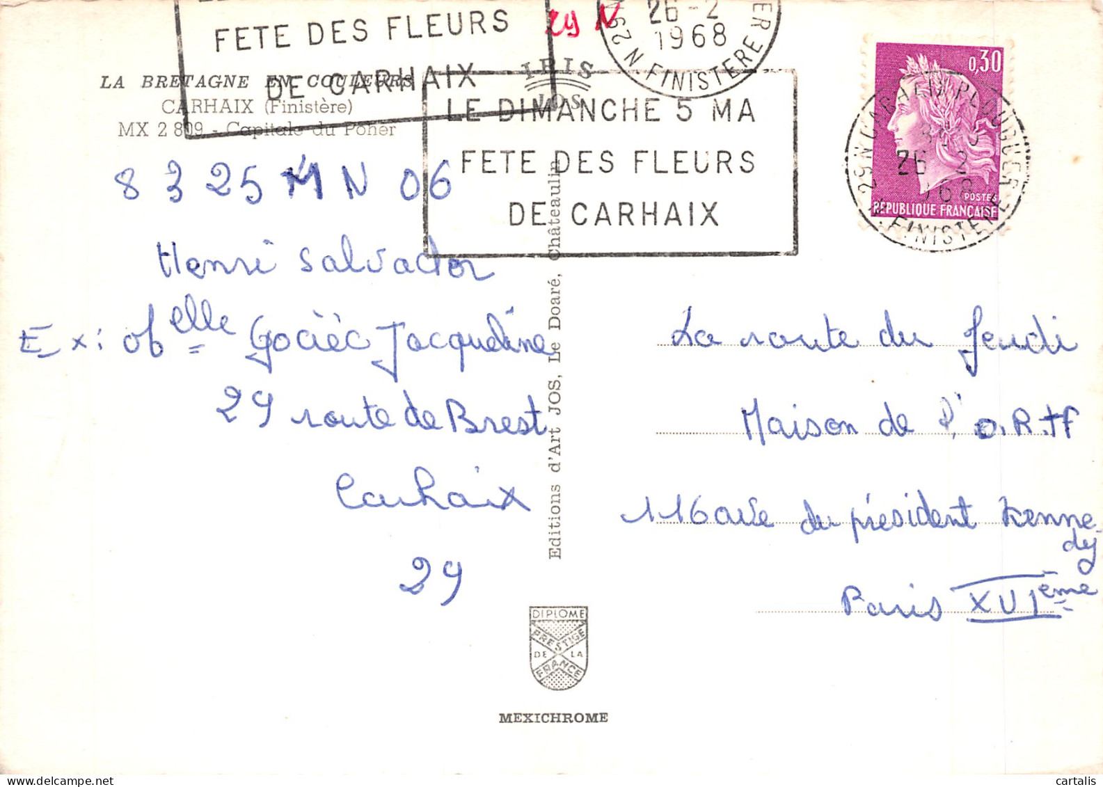 29-CARHAIX-N°4244-B/0157 - Carhaix-Plouguer