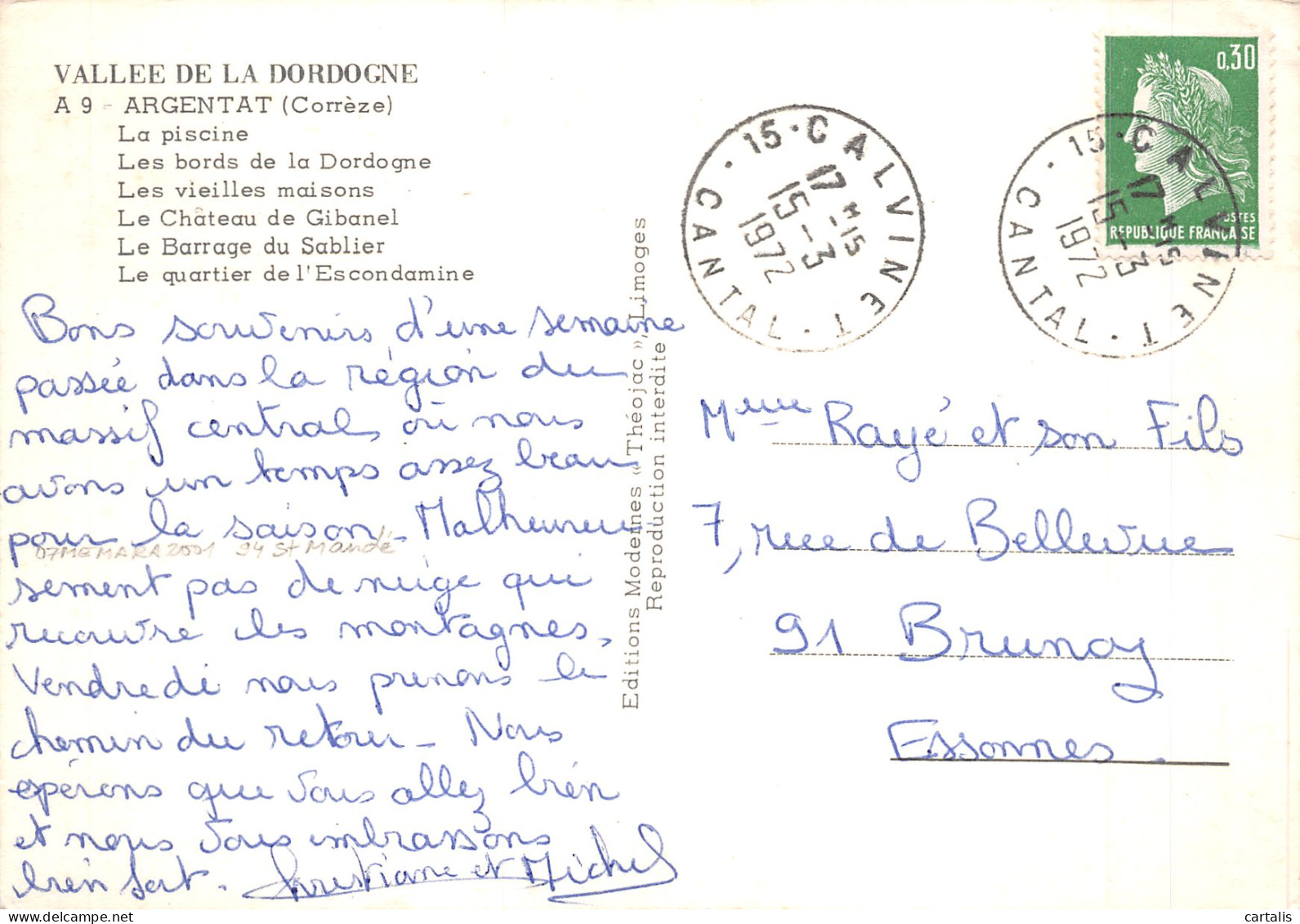 19-ARGENTAT-N°4244-A/0271 - Argentat