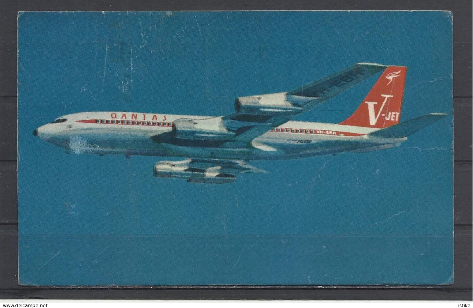 Australia, Qantas,, Boeing 707 V-Jet,, 1964. - 1946-....: Era Moderna