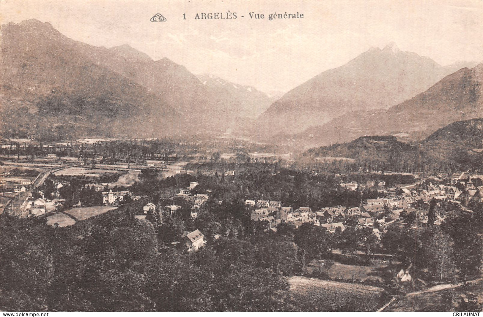 65-ARGELES-N°T5053-A/0179 - Argeles Gazost