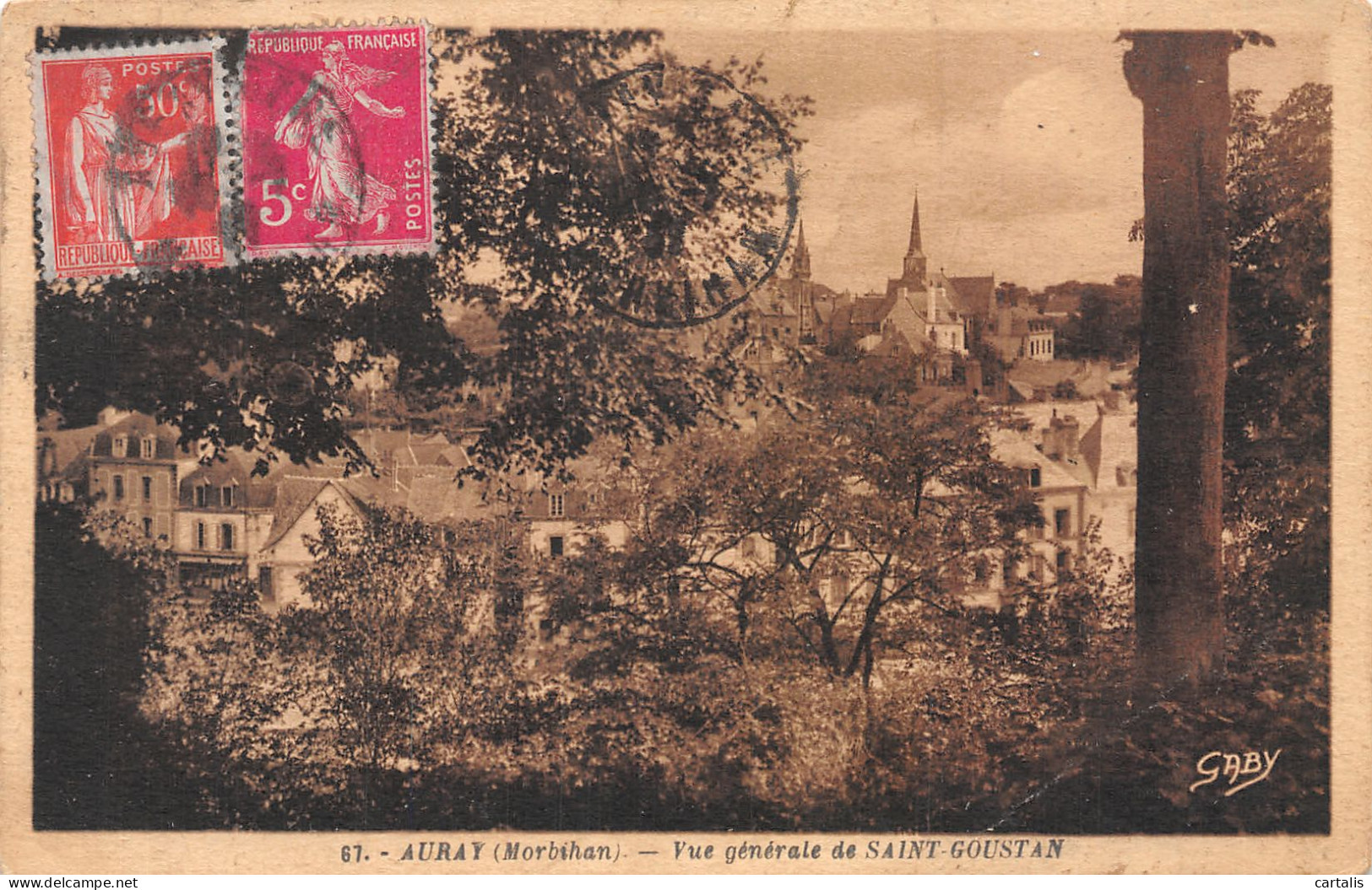 56-AURAY-N°4244-E/0199 - Auray