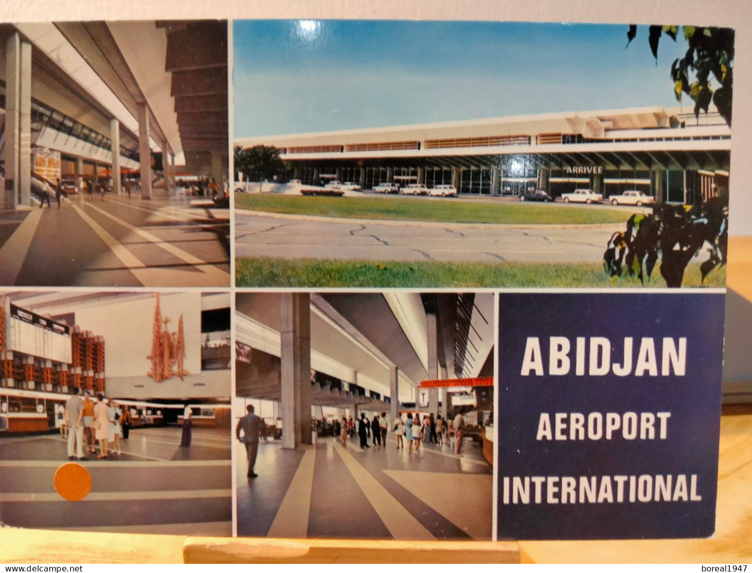 CÔTE  D'IVOIRE. ABIDJAN. AÉRODROME AIRPORT - Aeródromos