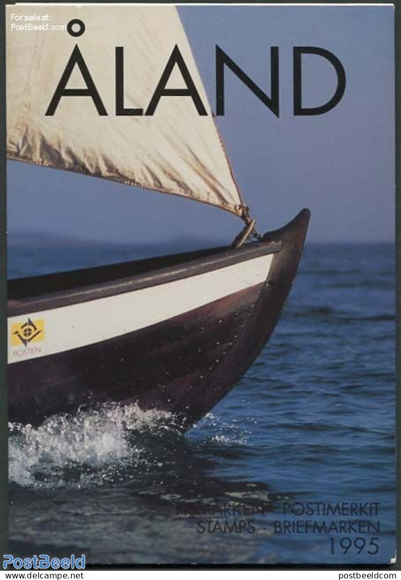 Aland 1995 Official Year Set 1995, Mint NH, Various - Yearsets (by Country) - Non Classés